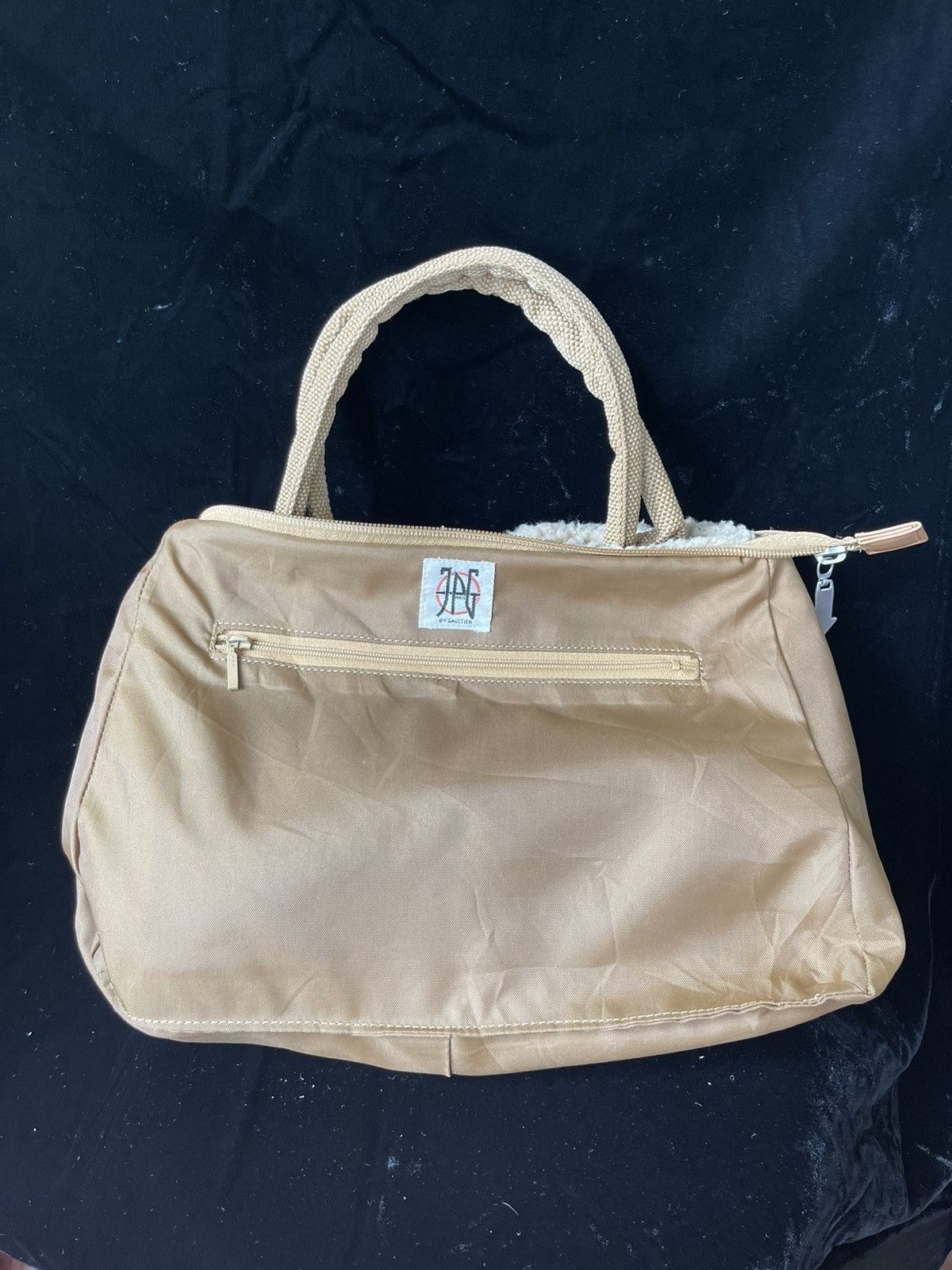 Japanese Brand × Jean Paul Gaultier × Vintage Very rare JPG FLEECE HAND BAG BY GAULTIER Size ONE SIZE - 15 Thumbnail
