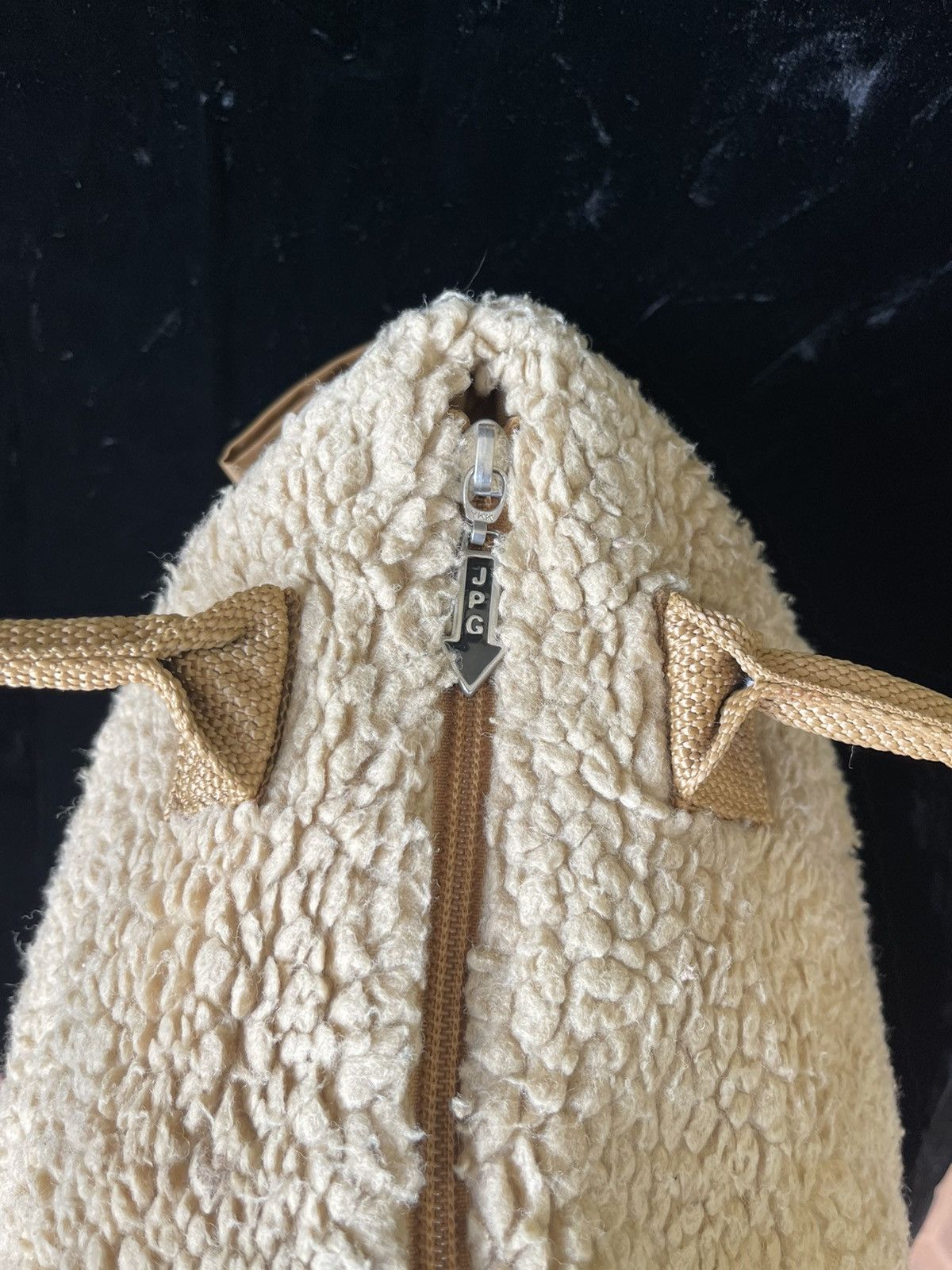 Japanese Brand × Jean Paul Gaultier × Vintage Very rare JPG FLEECE HAND BAG BY GAULTIER Size ONE SIZE - 8 Thumbnail