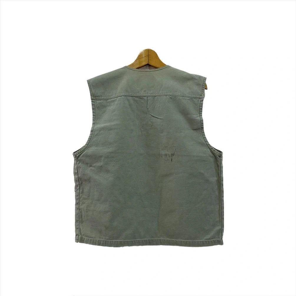 Japanese Brand × Vintage RUCK DAM MULTI POCKET HERRINGBONE VEST Size US M / EU 48-50 / 2 - 3 Thumbnail