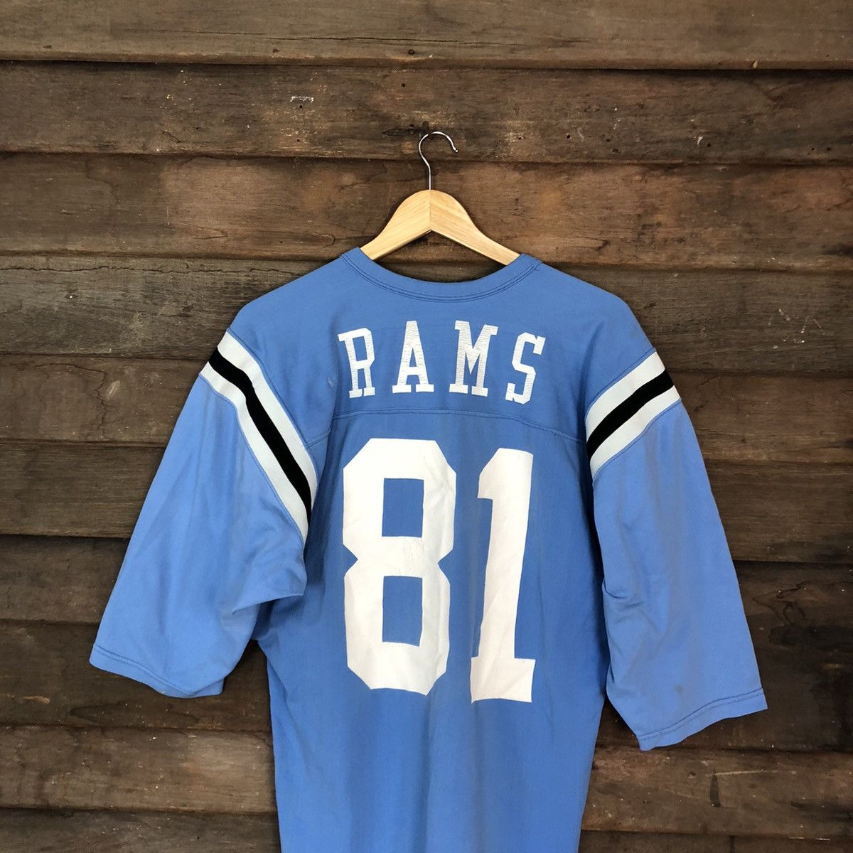 Russell Athletic Russel Rams 81 Blue Jersey #3143 Size US L / EU 52-54 / 3 - 12 Thumbnail