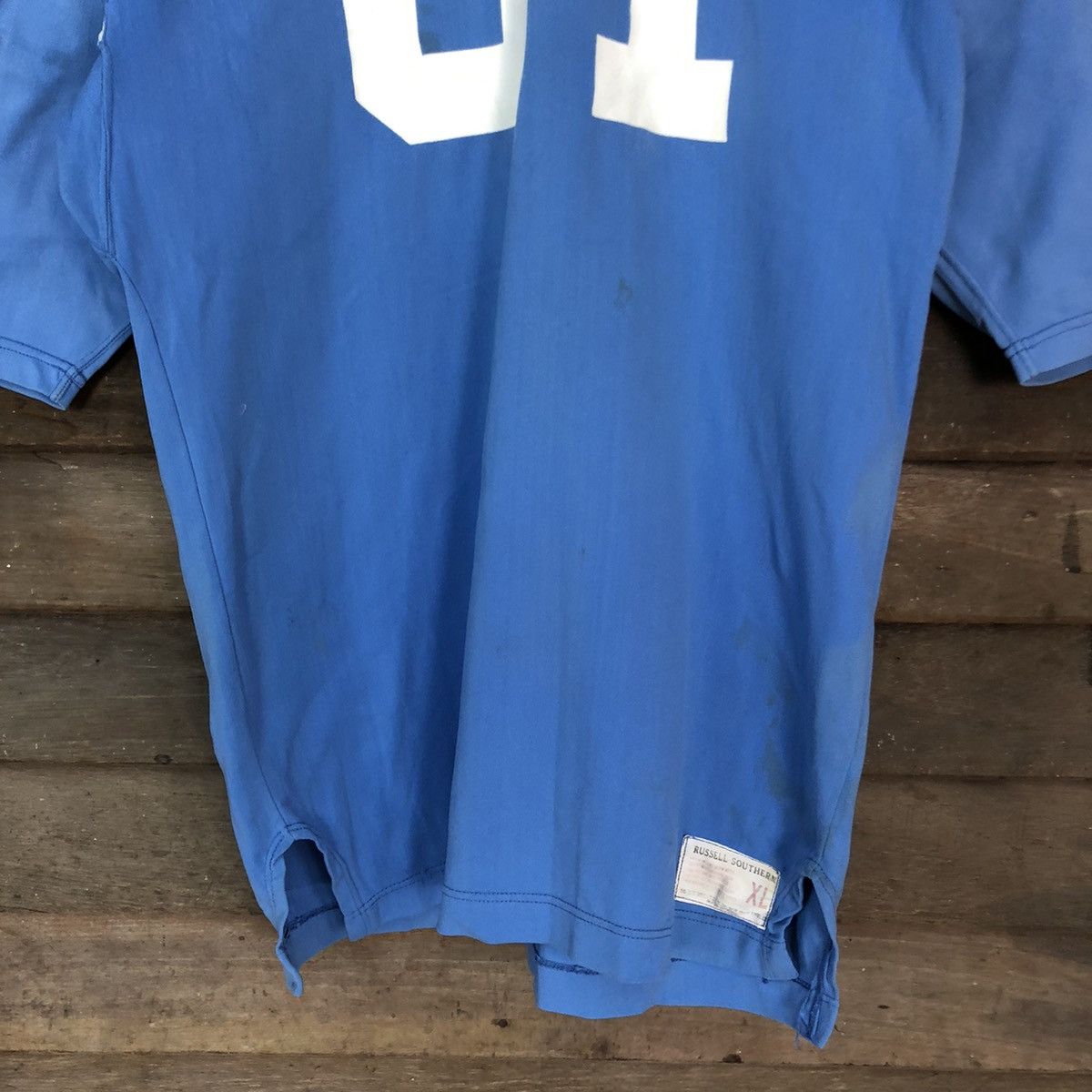 Russell Athletic Russel Rams 81 Blue Jersey #3143 Size US L / EU 52-54 / 3 - 6 Thumbnail