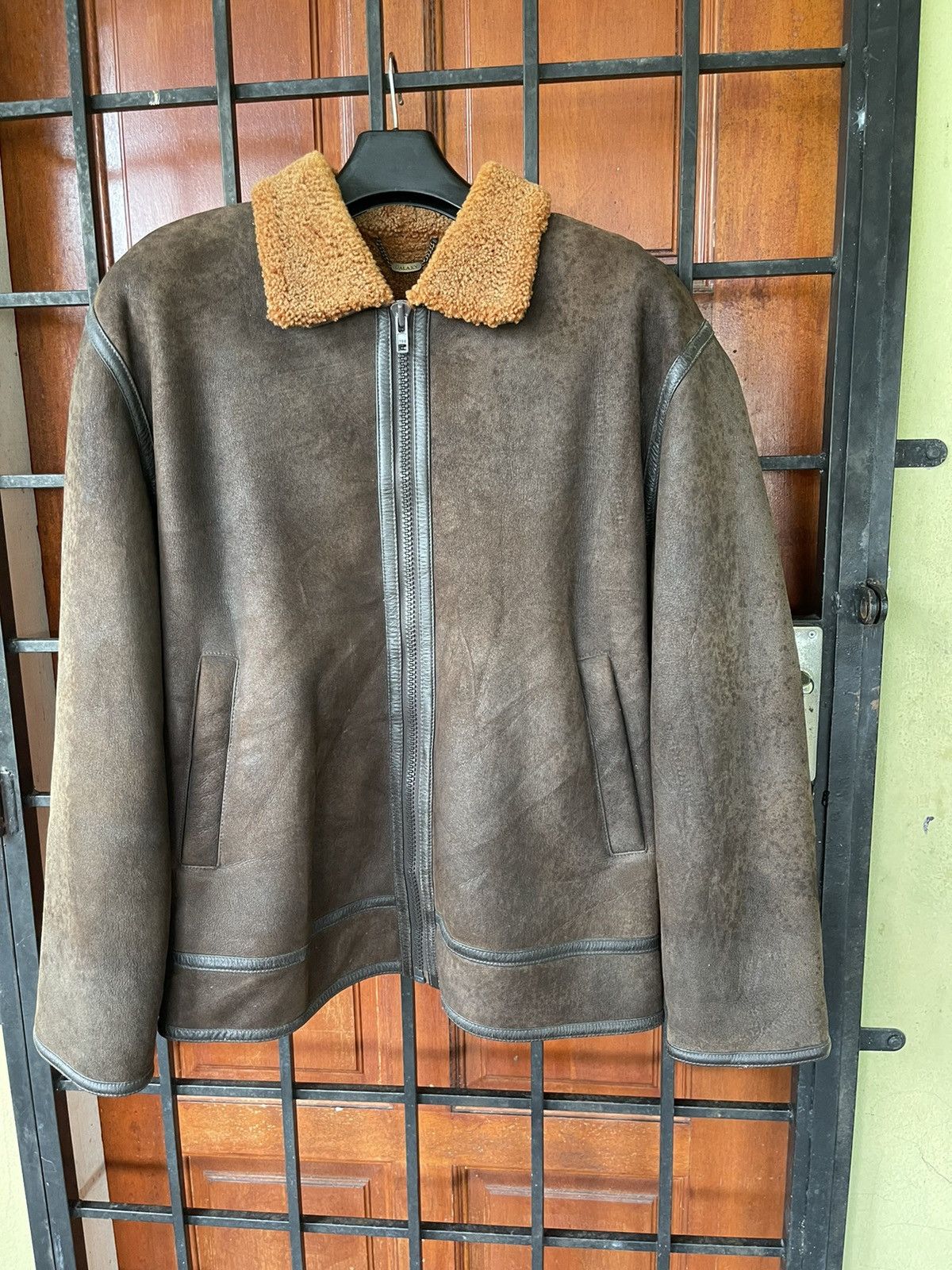 Other Very nice COOZY LAMB SKIN JACKET with FLEECE INNER Size US L / EU 52-54 / 3 - 1 Thumbnail