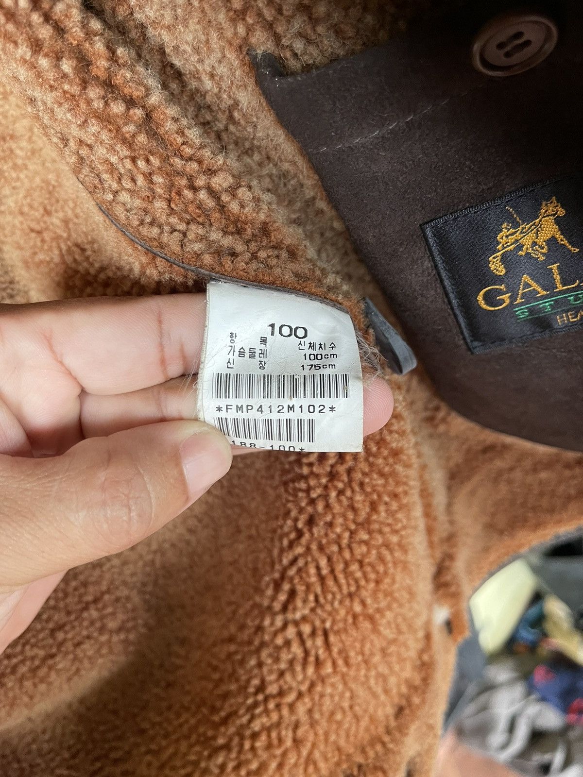 Other Very nice COOZY LAMB SKIN JACKET with FLEECE INNER Size US L / EU 52-54 / 3 - 17 Thumbnail