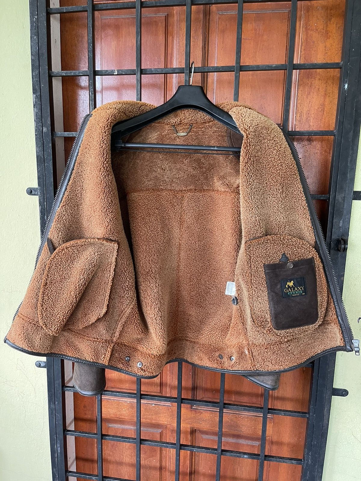 Other Very nice COOZY LAMB SKIN JACKET with FLEECE INNER Size US L / EU 52-54 / 3 - 3 Thumbnail