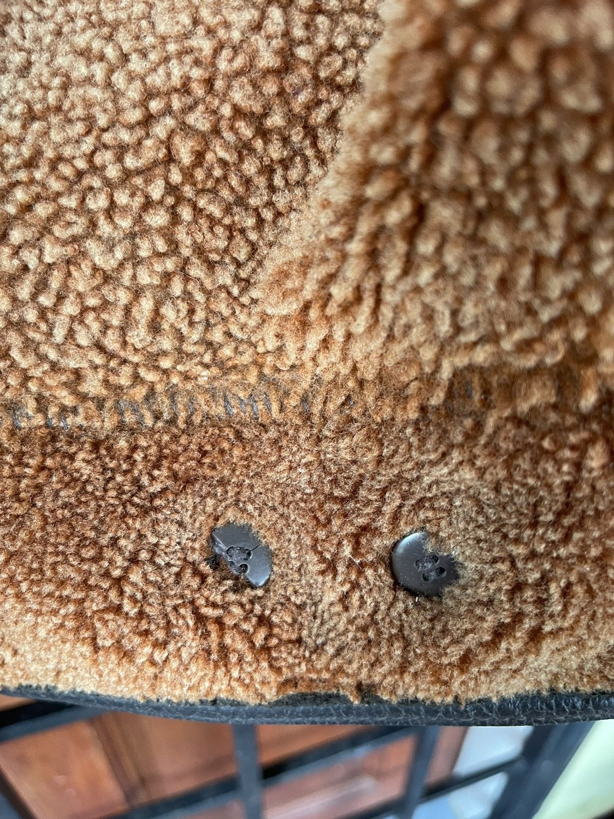 Other Very nice COOZY LAMB SKIN JACKET with FLEECE INNER Size US L / EU 52-54 / 3 - 14 Thumbnail