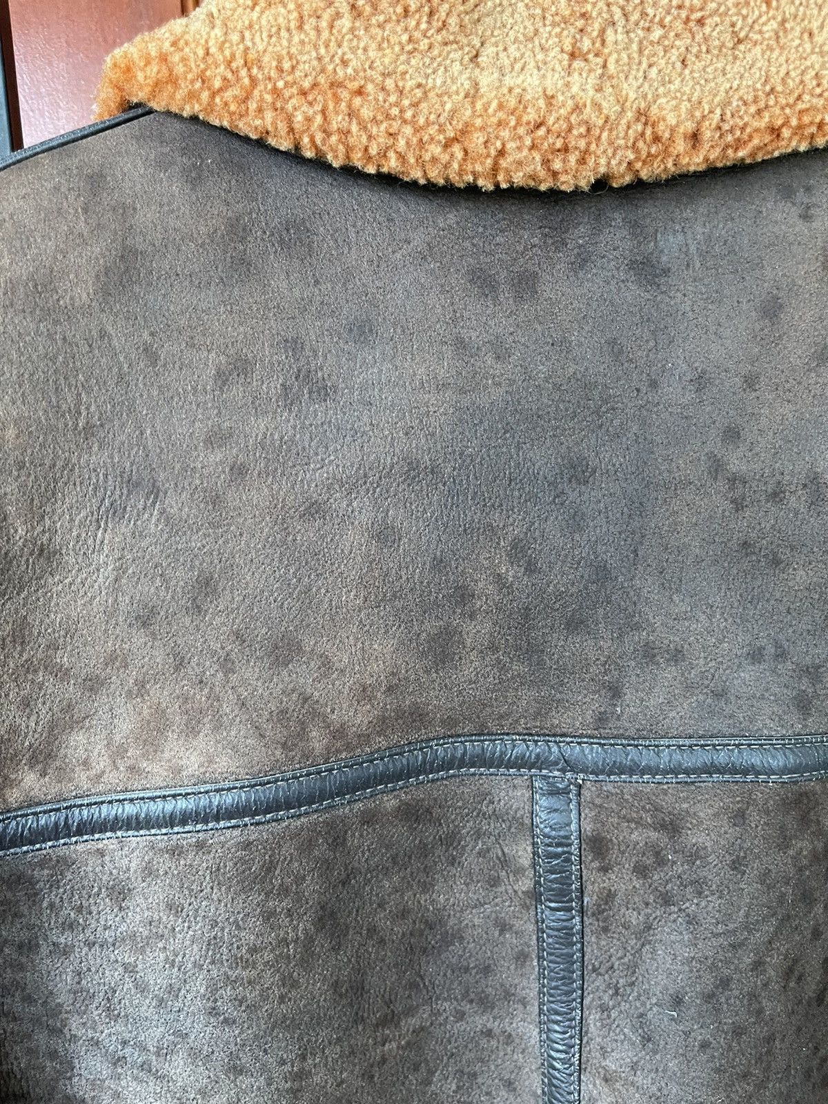 Other Very nice COOZY LAMB SKIN JACKET with FLEECE INNER Size US L / EU 52-54 / 3 - 6 Thumbnail