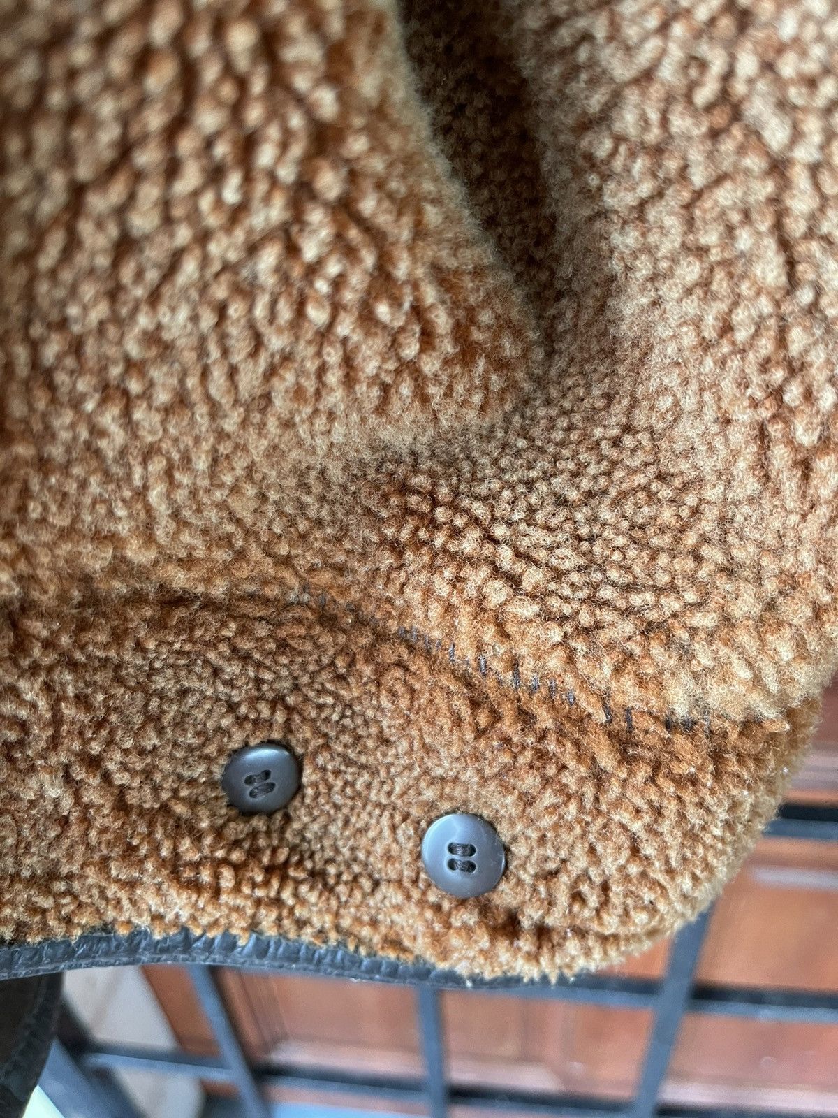 Other Very nice COOZY LAMB SKIN JACKET with FLEECE INNER Size US L / EU 52-54 / 3 - 15 Thumbnail