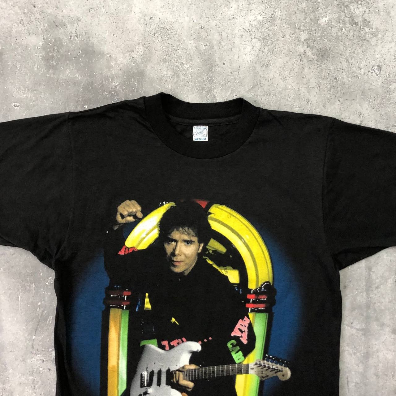 Band Tees Vintage 1994 Cliff Richard The Hit List Tour T Shirt Black M Size US M / EU 48-50 / 2 - 3 Thumbnail