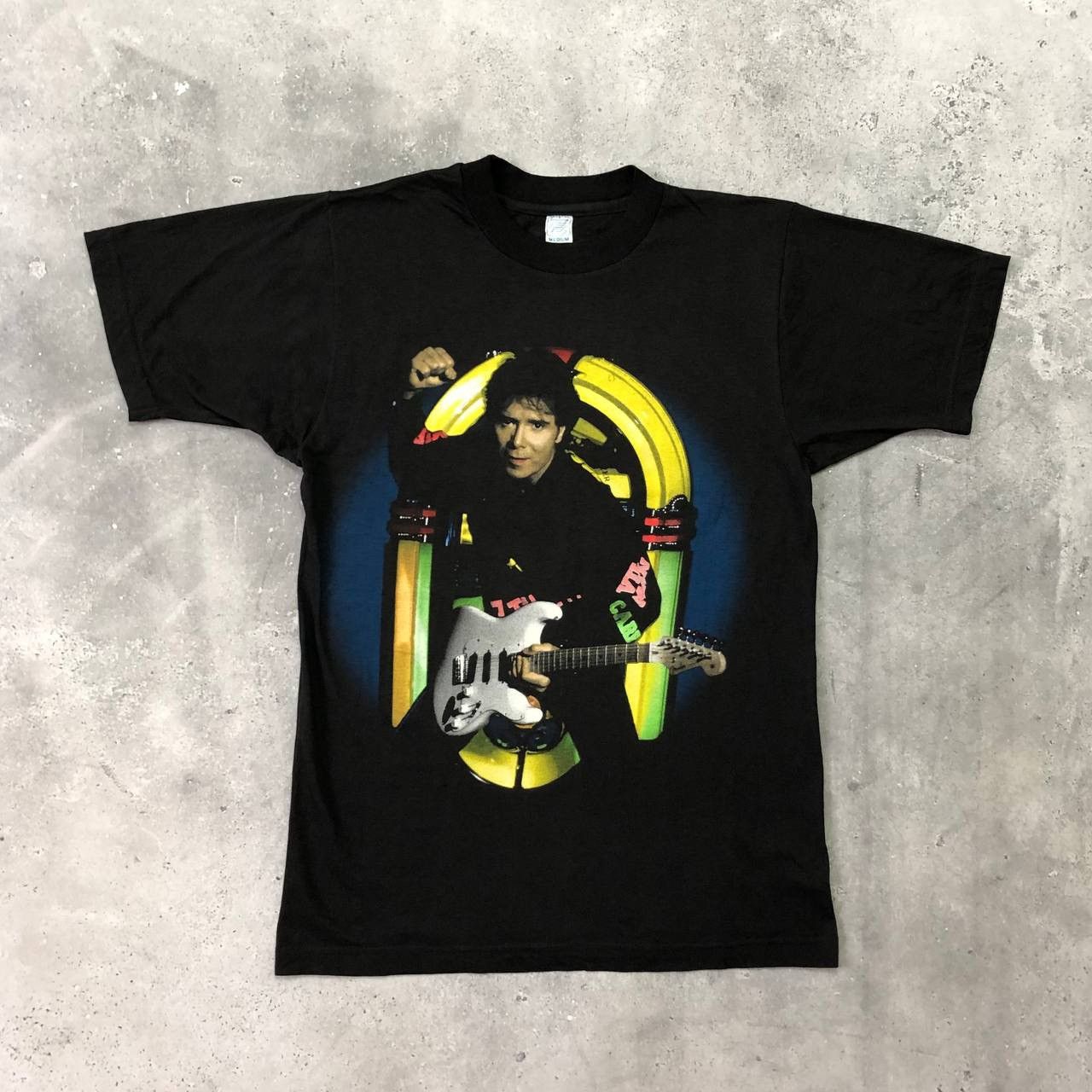 Band Tees Vintage 1994 Cliff Richard The Hit List Tour T Shirt Black M Size US M / EU 48-50 / 2 - 1 Thumbnail