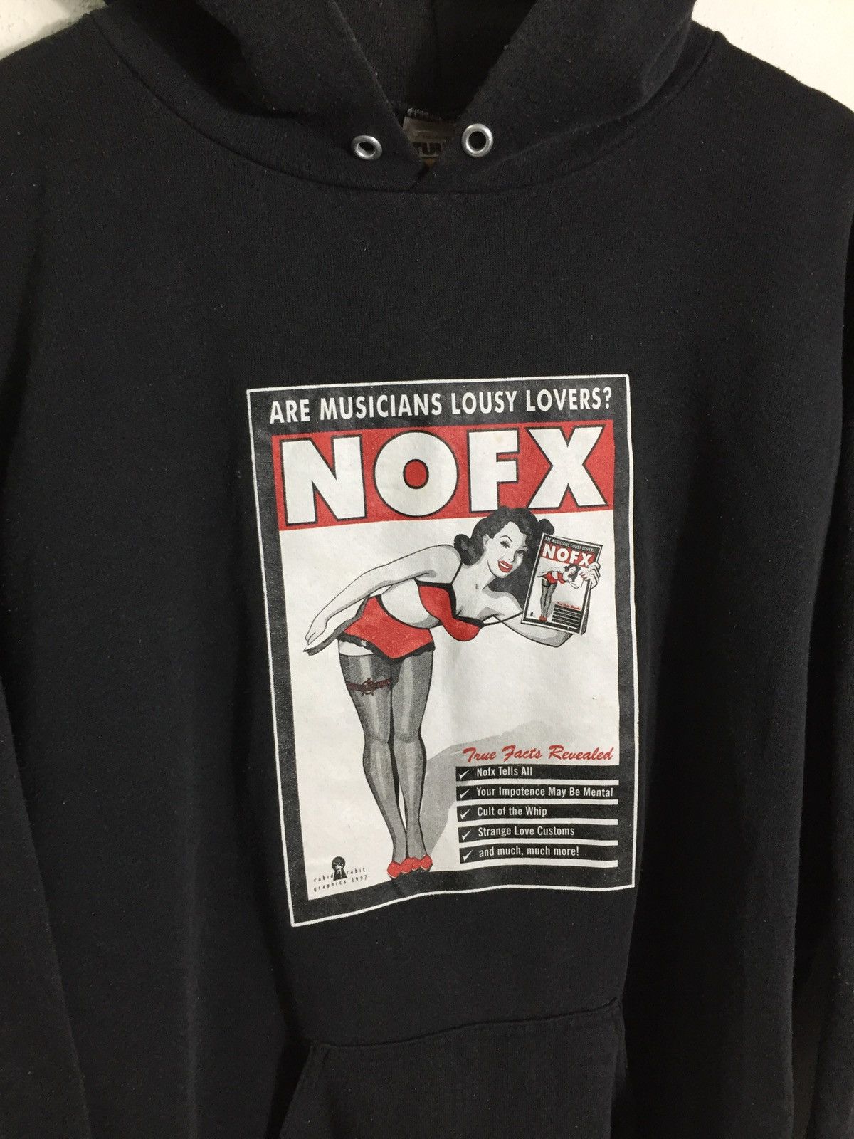 Band Tees 1997 True Vintage NOFX Save My Sex Life! Size US L / EU 52-54 / 3 - 3 Thumbnail