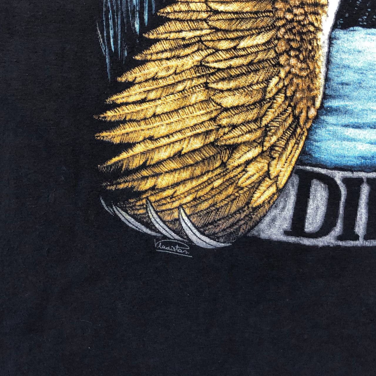 Vintage Vintage Zip It London Live Wild Die Free T Shirt Size US M / EU 48-50 / 2 - 5 Thumbnail