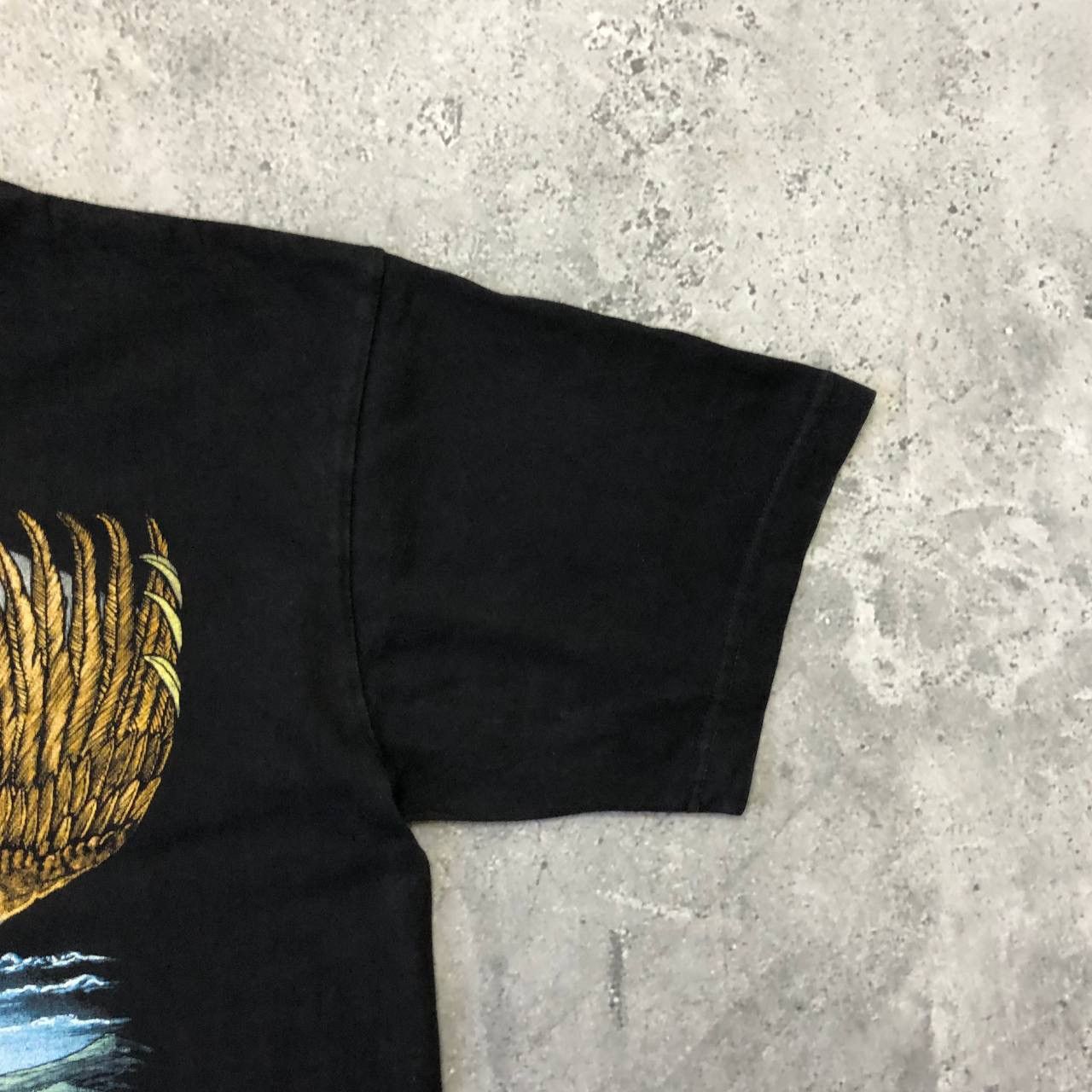 Vintage Vintage Zip It London Live Wild Die Free T Shirt Size US M / EU 48-50 / 2 - 8 Thumbnail