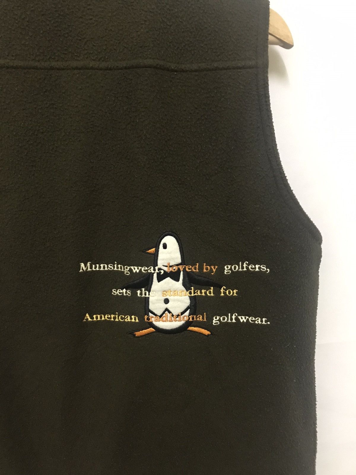 Grand Slam × Japanese Brand × Vintage Grandslam Munsingwear Vest Big Logo Size US M / EU 48-50 / 2 - 2 Thumbnail