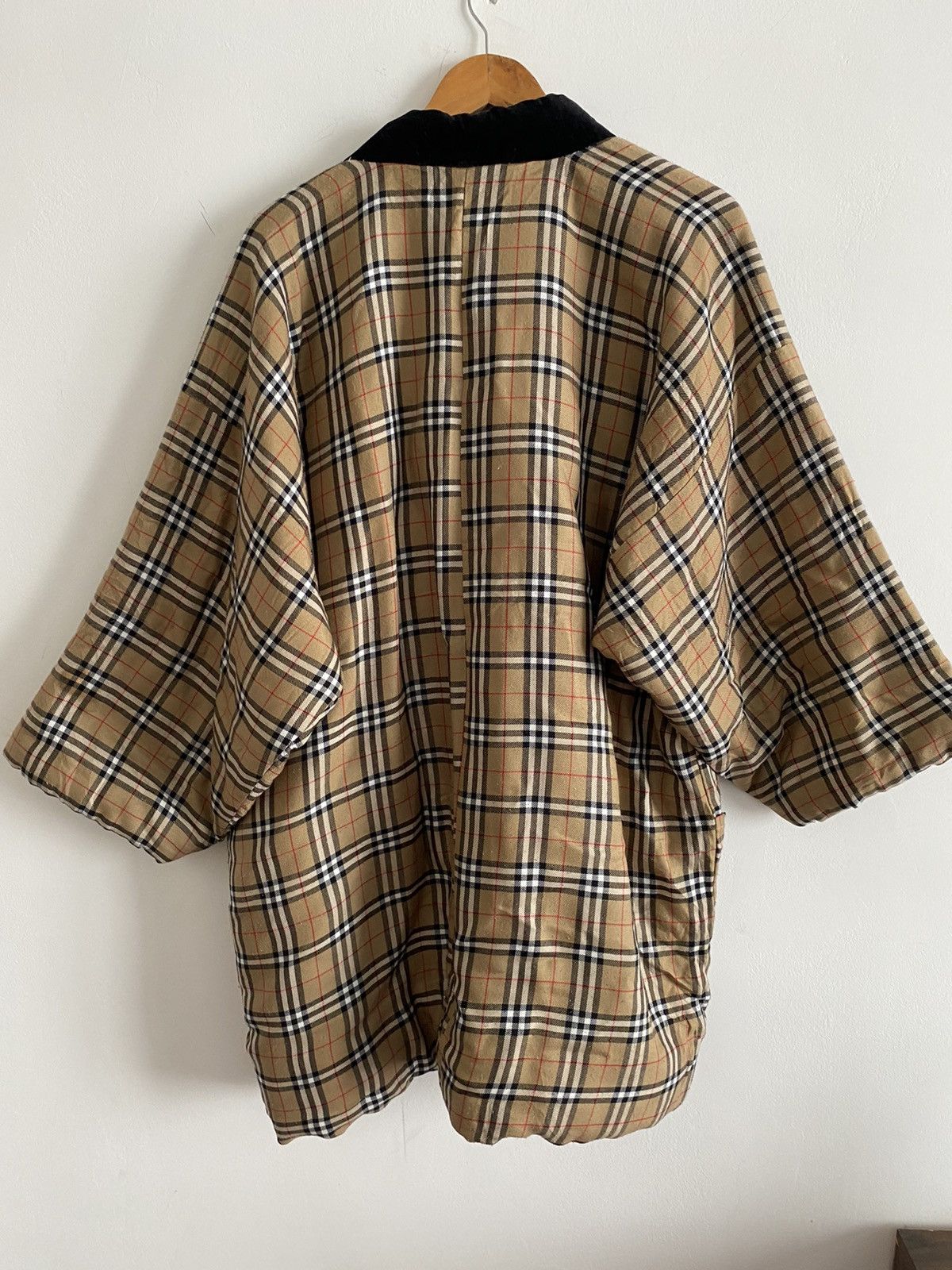 Burberry × Japanese Brand × Vintage 🇯🇵Japan kimono Hanten Burberry style nice designer Size US XL / EU 56 / 4 - 3 Thumbnail