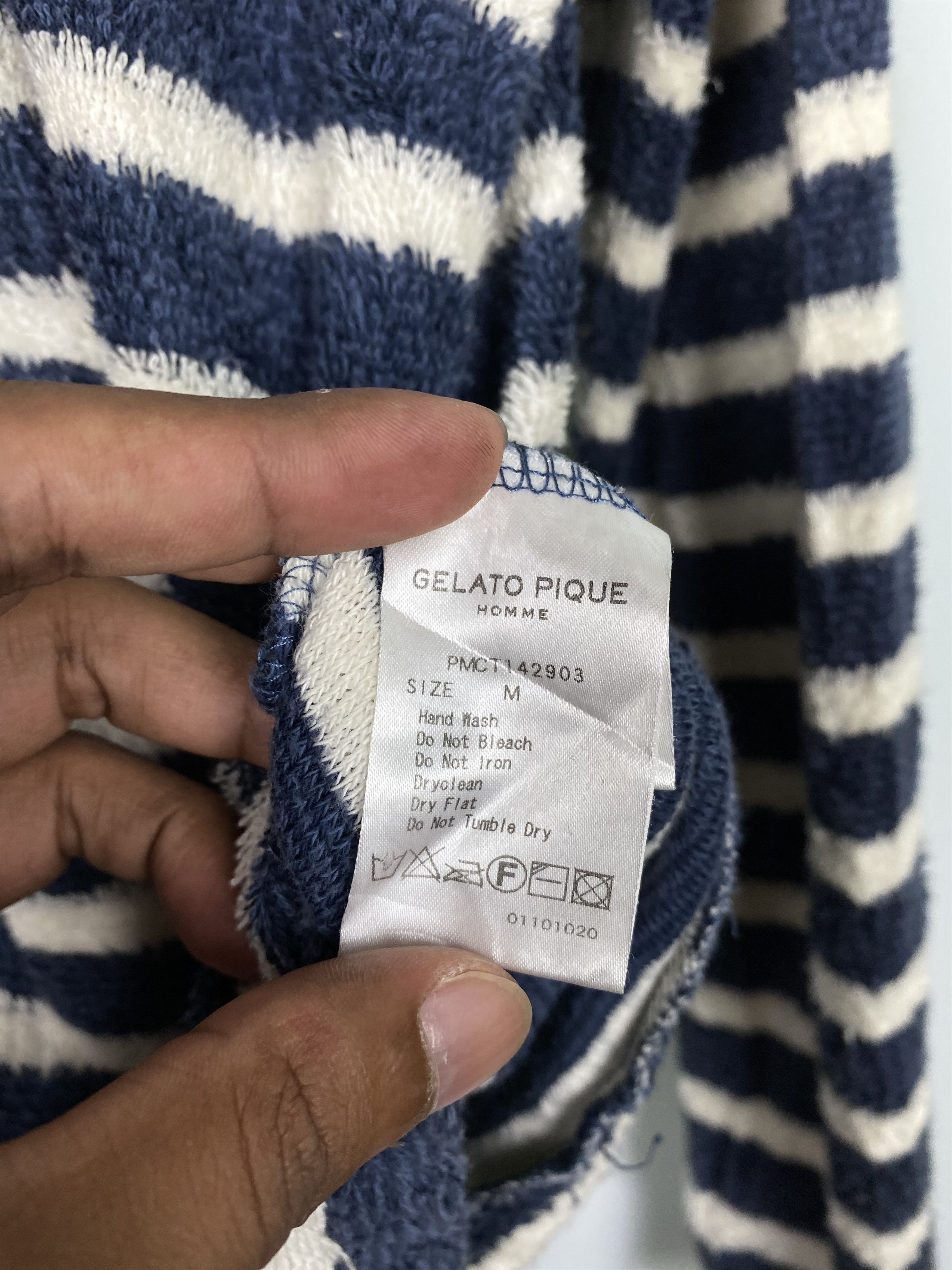Japanese Brand × Seditionaries × Vintage Vintage Zip Up Gelato Pique Homme Hoodie Size US M / EU 48-50 / 2 - 6 Thumbnail