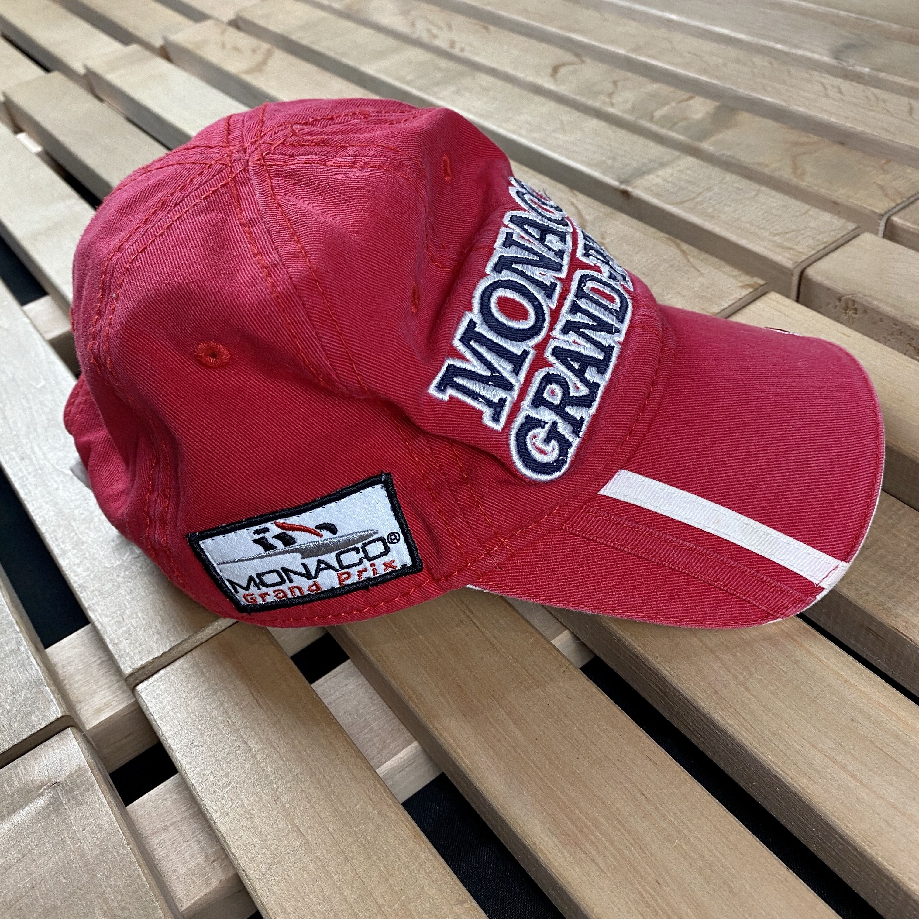 Vintage Mens Cap Racing Monaco Gand Prix Vintage One Size Size ONE SIZE - 4 Thumbnail