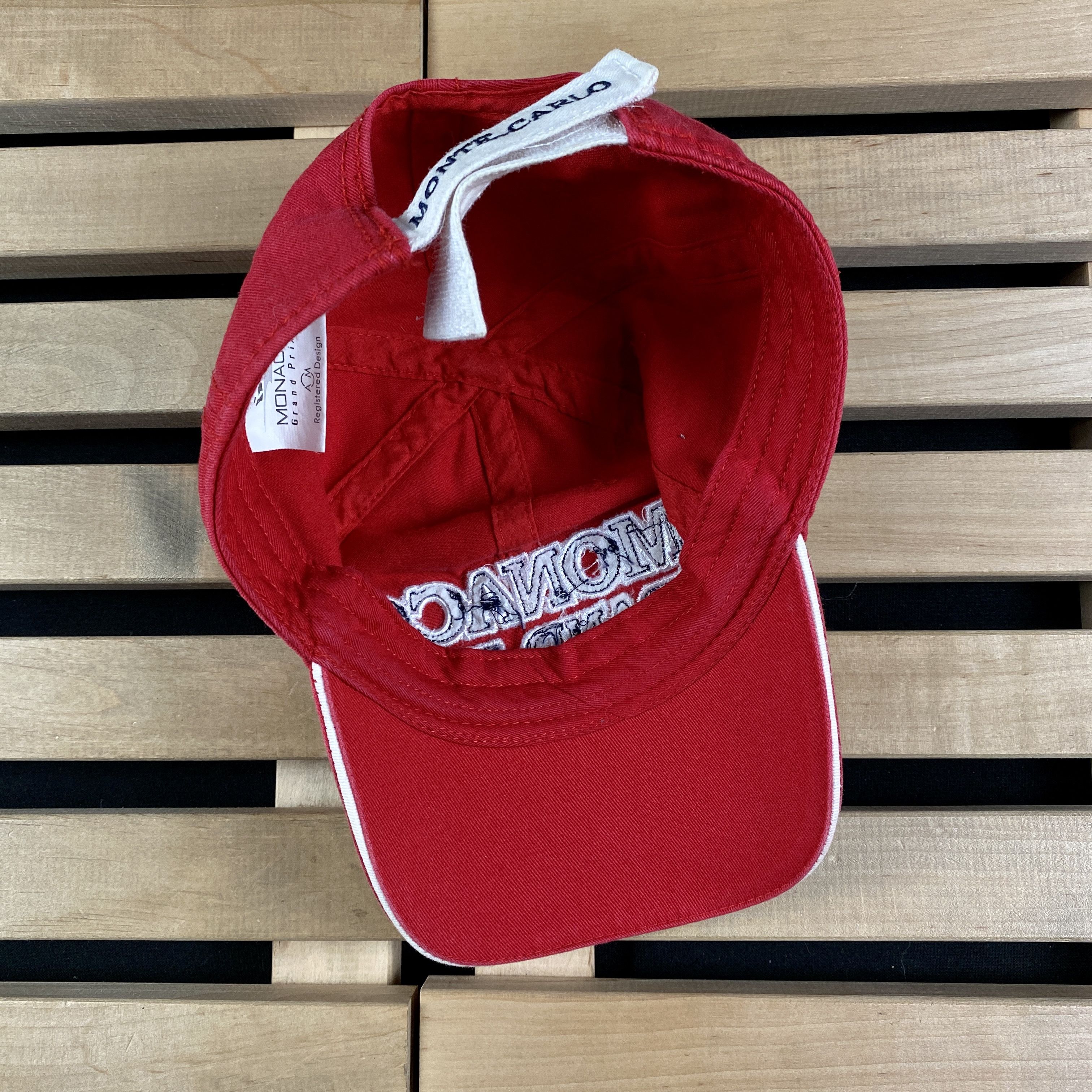 Vintage Mens Cap Racing Monaco Gand Prix Vintage One Size Size ONE SIZE - 5 Thumbnail