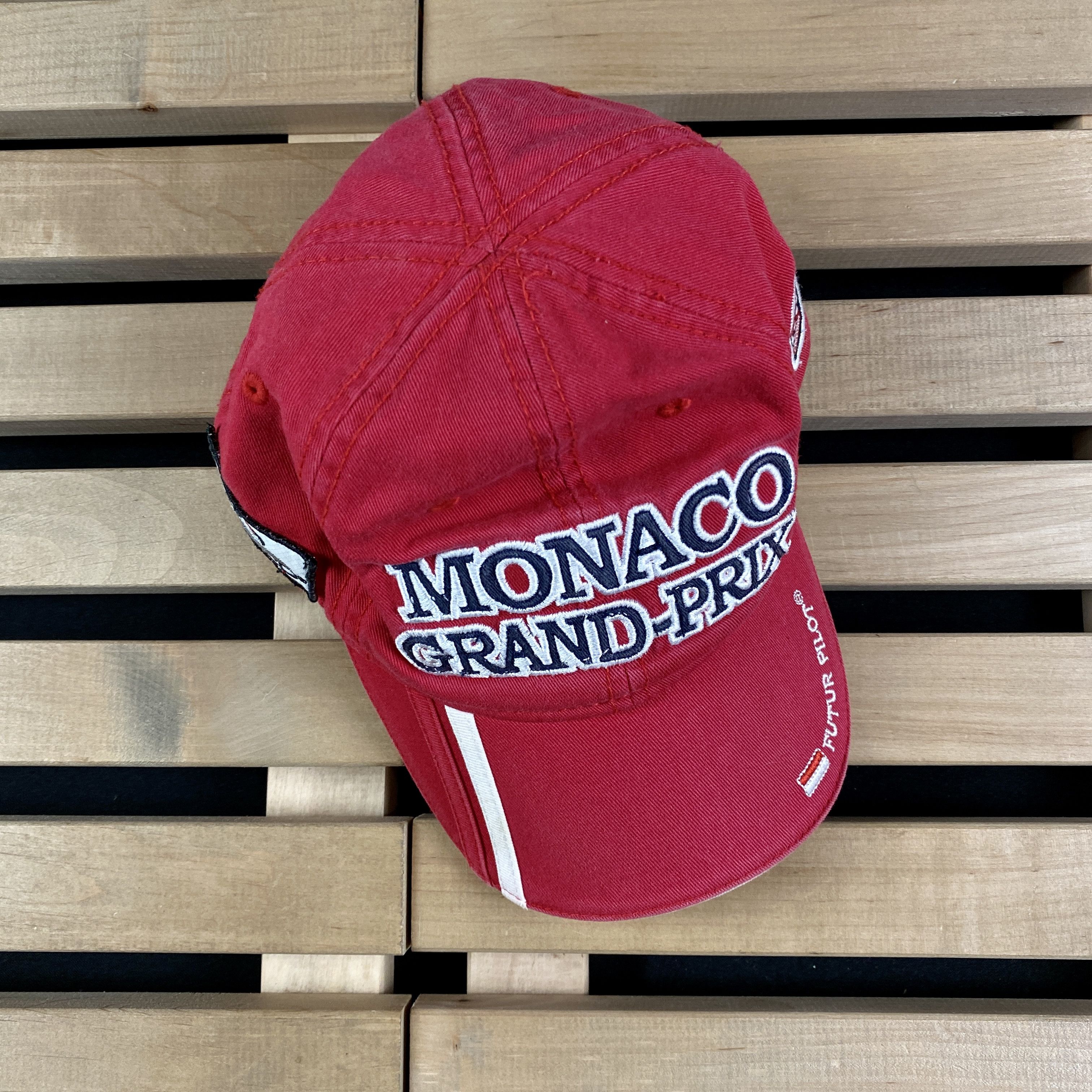 Vintage Mens Cap Racing Monaco Gand Prix Vintage One Size Size ONE SIZE - 2 Thumbnail