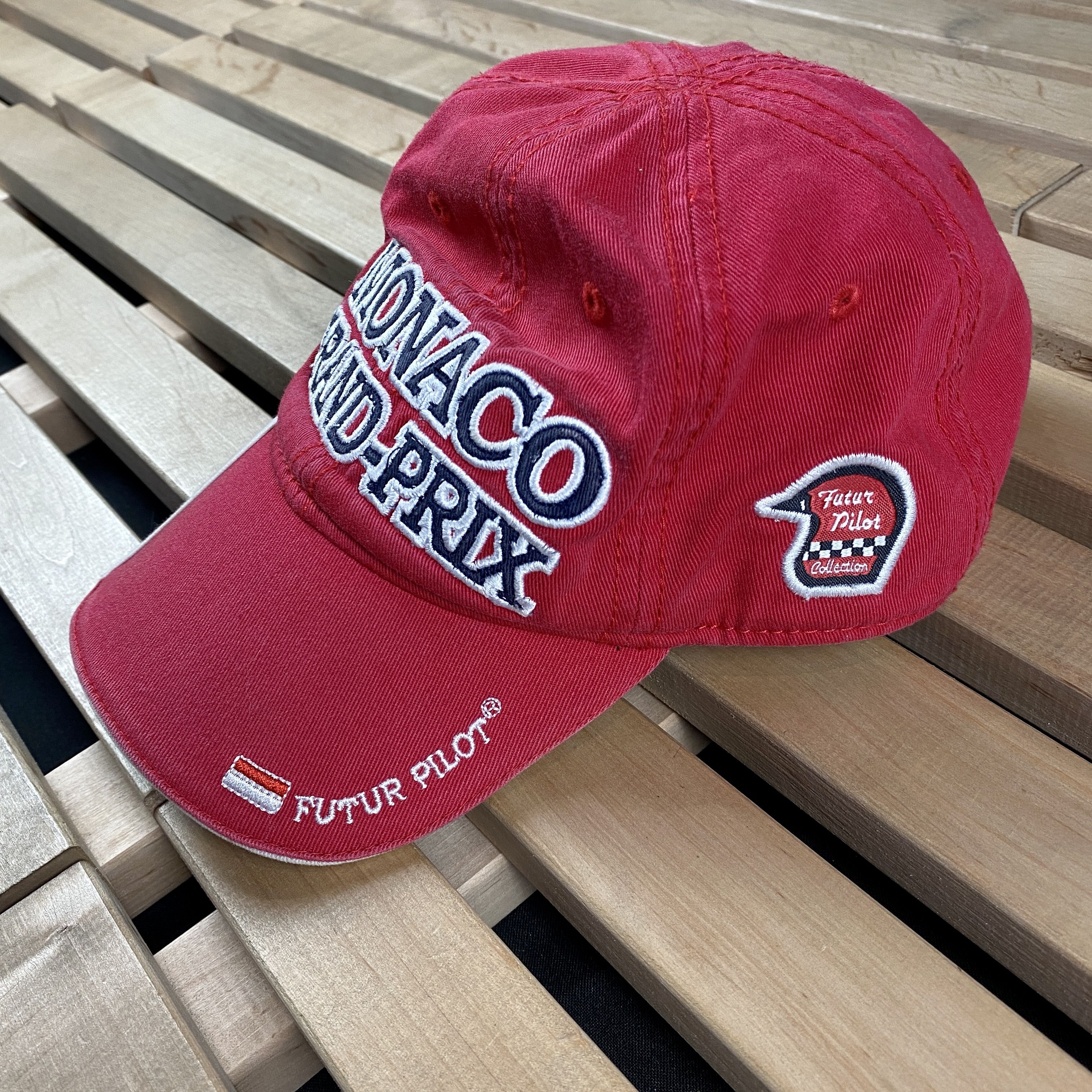 Vintage Mens Cap Racing Monaco Gand Prix Vintage One Size Size ONE SIZE - 3 Thumbnail