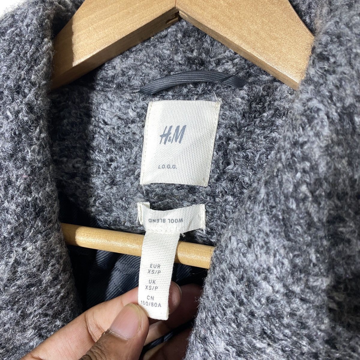 H&M × Japanese Brand H&M Double Breasted Wool Jacket Size US XS / EU 42 / 0 - 6 Thumbnail