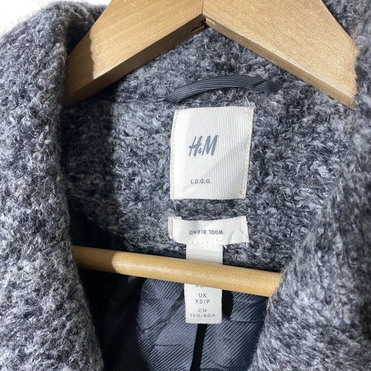 H&M × Japanese Brand H&M Double Breasted Wool Jacket Size US XS / EU 42 / 0 - 5 Thumbnail