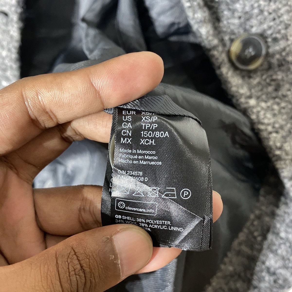 H&M × Japanese Brand H&M Double Breasted Wool Jacket Size US XS / EU 42 / 0 - 9 Thumbnail