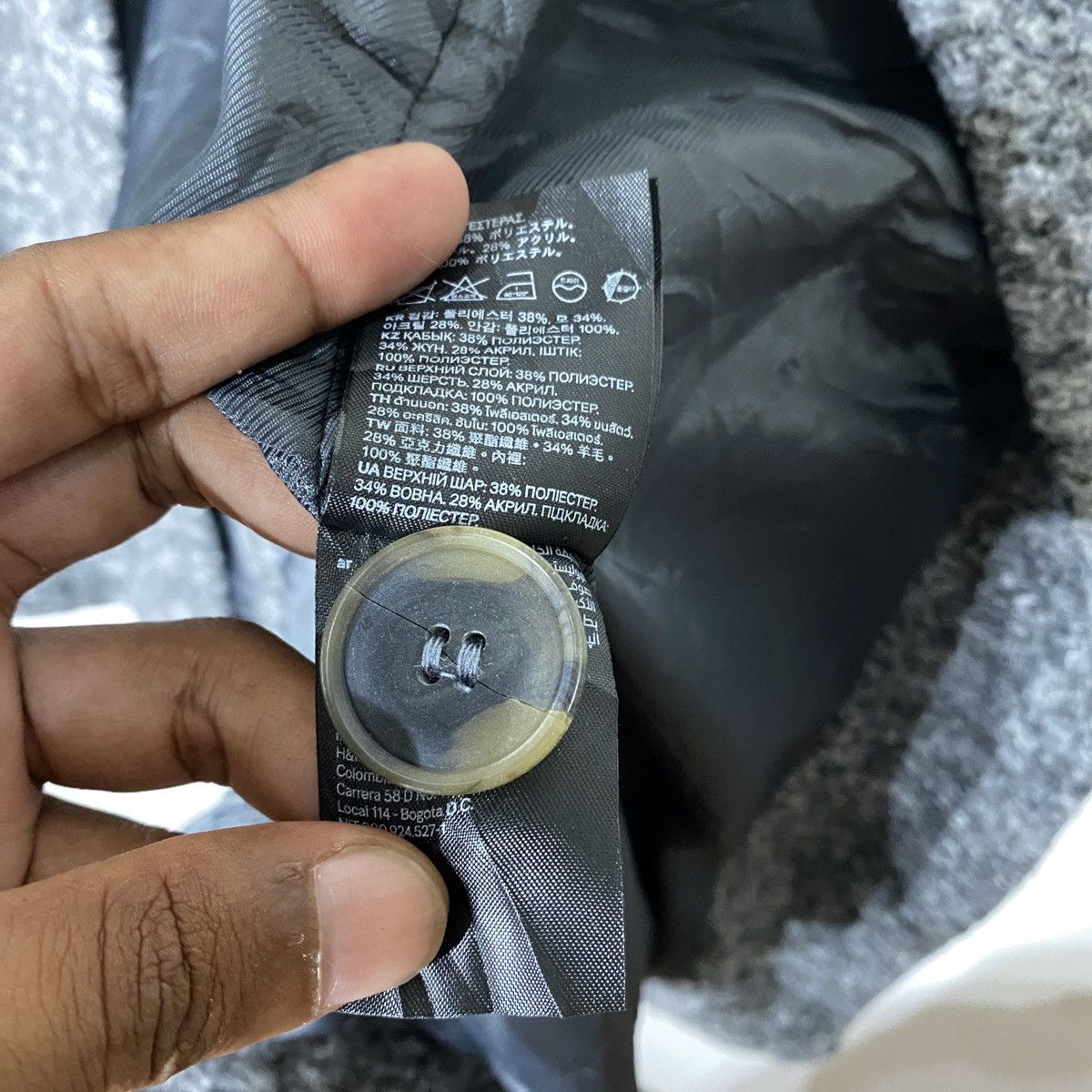 H&M × Japanese Brand H&M Double Breasted Wool Jacket Size US XS / EU 42 / 0 - 10 Thumbnail