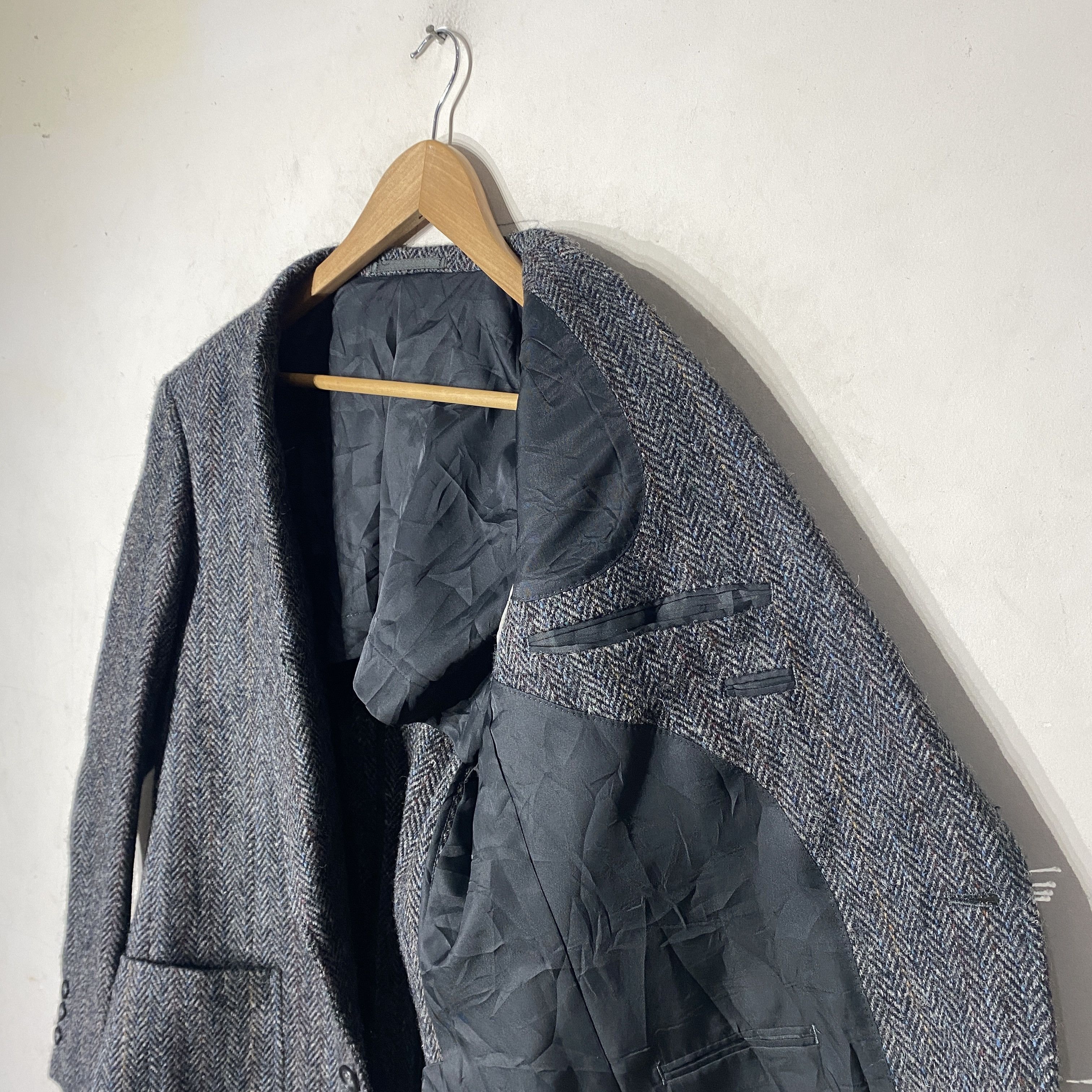 Harris Tweed × Japanese Brand Harris Tweed Luxury Blazer Size US M / EU 48-50 / 2 - 10 Thumbnail