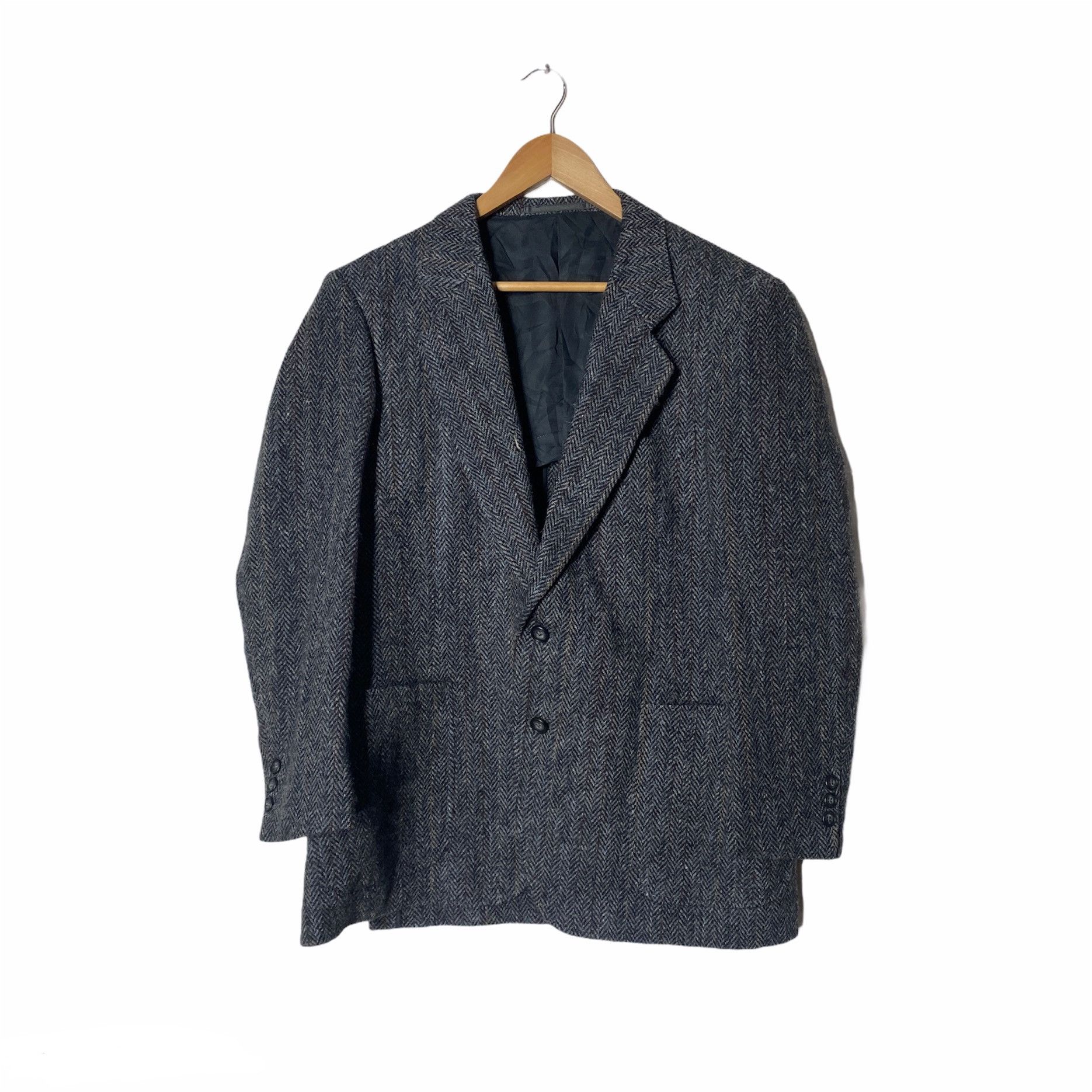 Harris Tweed × Japanese Brand Harris Tweed Luxury Blazer Size US M / EU 48-50 / 2 - 1 Thumbnail