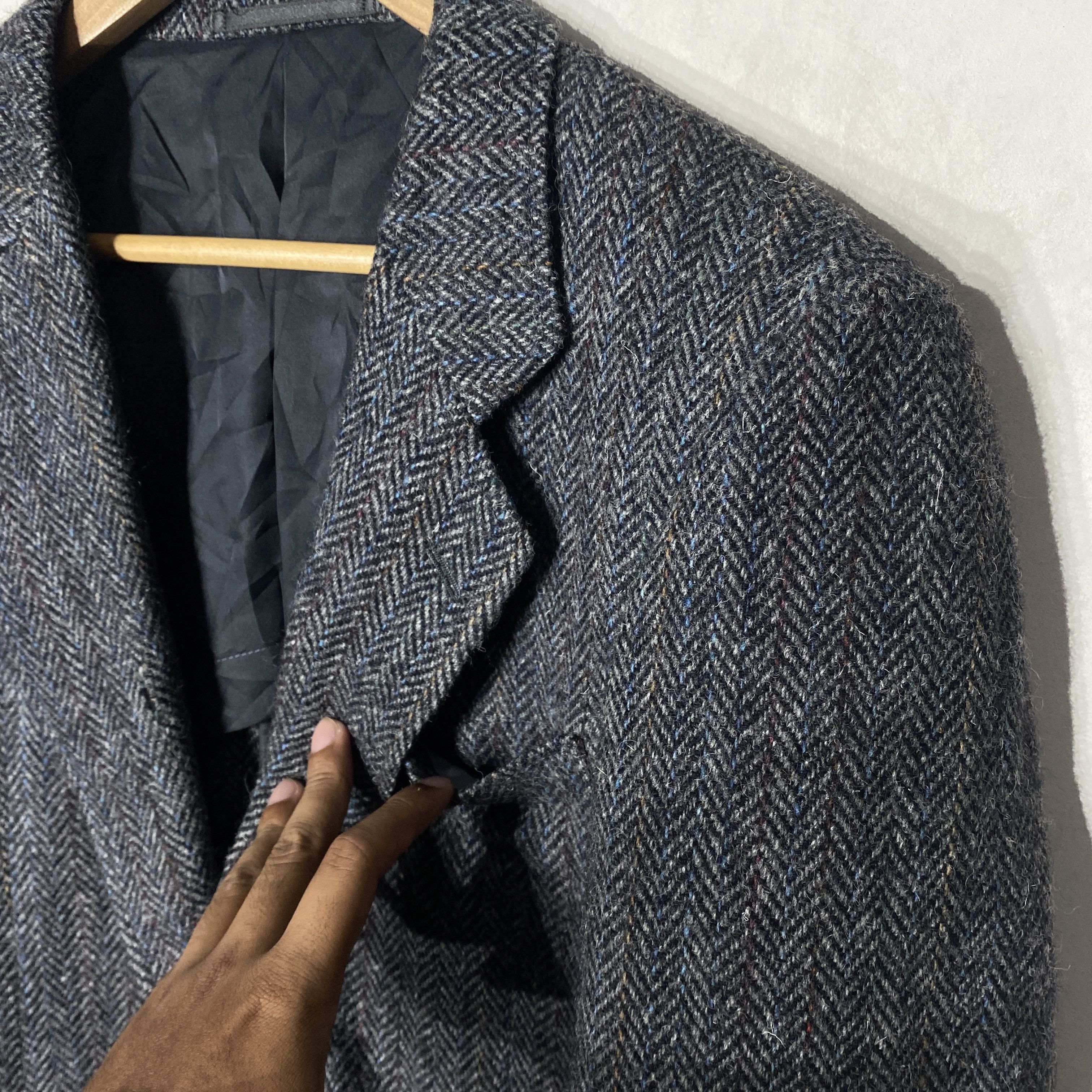 Harris Tweed × Japanese Brand Harris Tweed Luxury Blazer Size US M / EU 48-50 / 2 - 7 Thumbnail