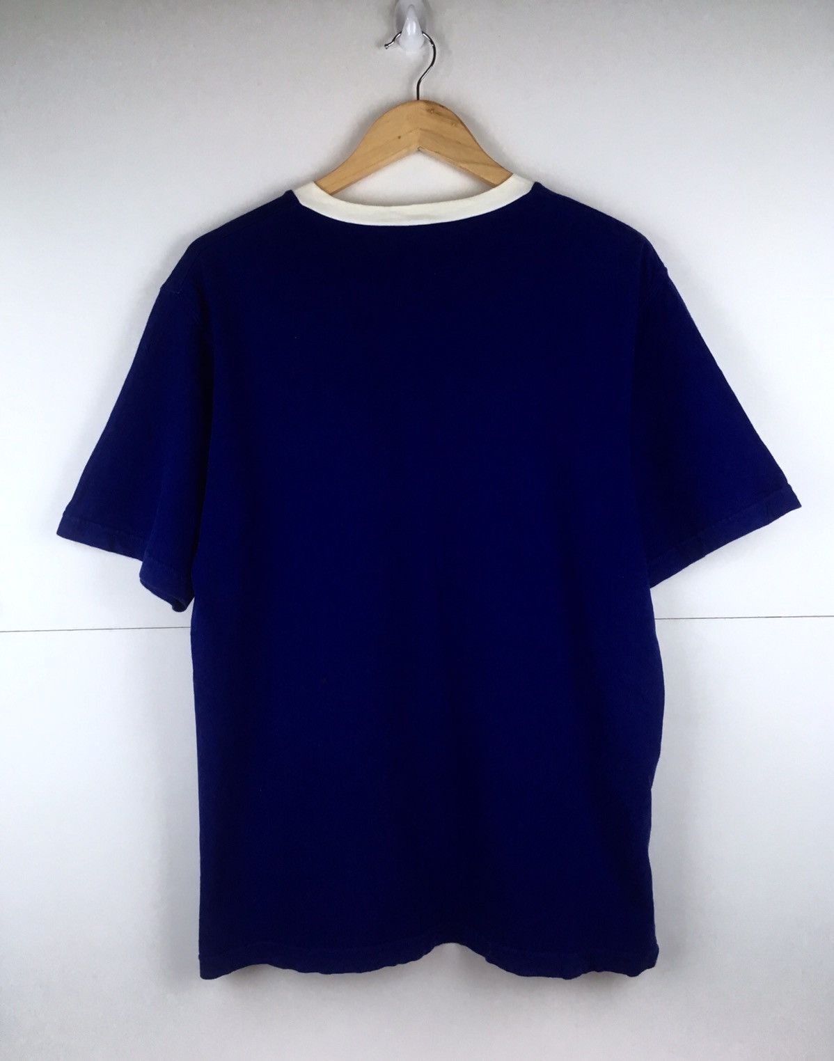 Adidas × Vintage Vintage 1998 Adidas Kirin Japan Large Size Blue Colour Tee Size US L / EU 52-54 / 3 - 4 Thumbnail