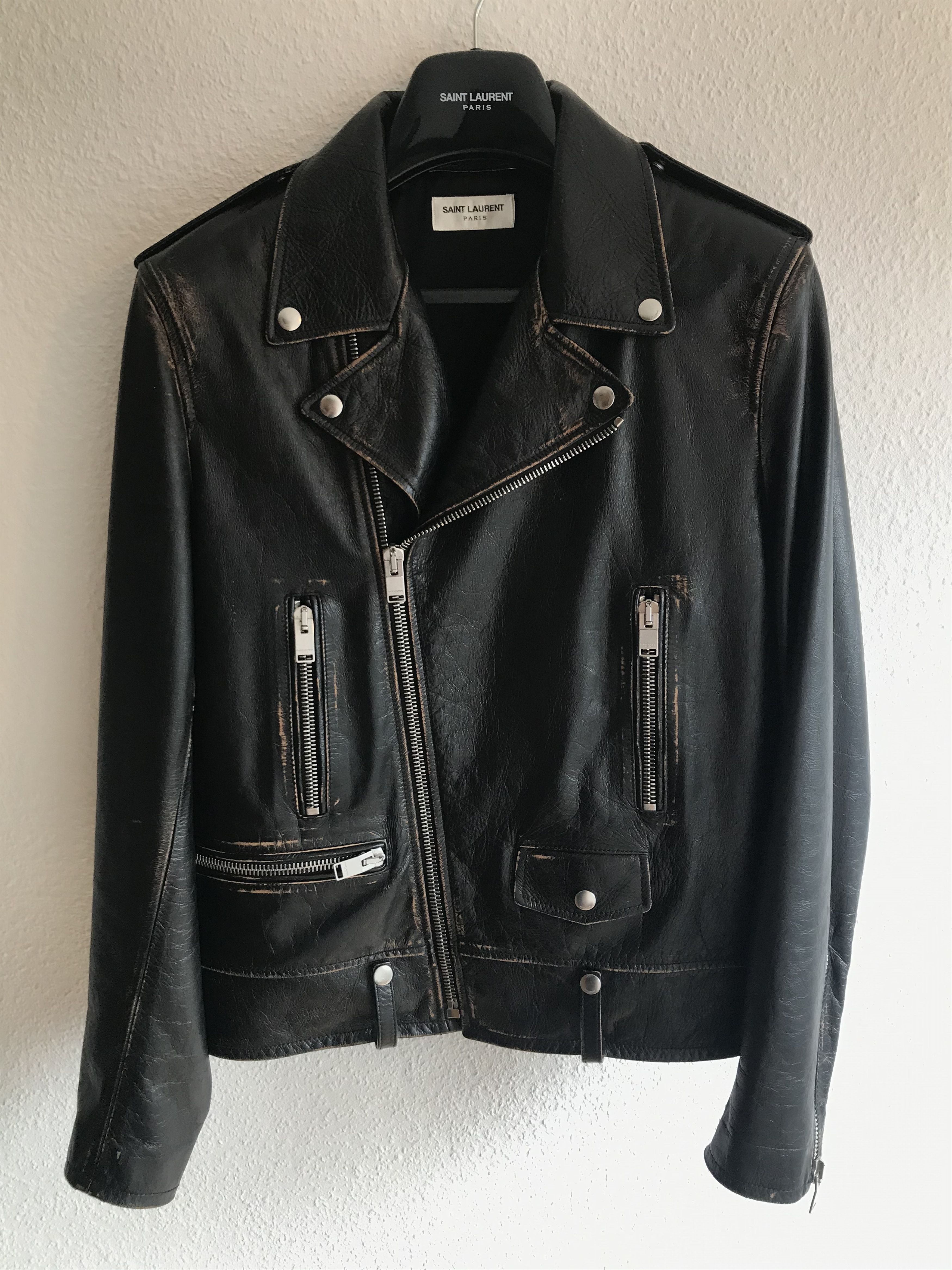 Saint Laurent Paris × Yves Saint Laurent Saint Laurent L01 leather ...