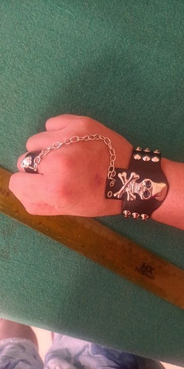 Jewelry Punk Bangle Bracelet Size ONE SIZE - 3 Thumbnail