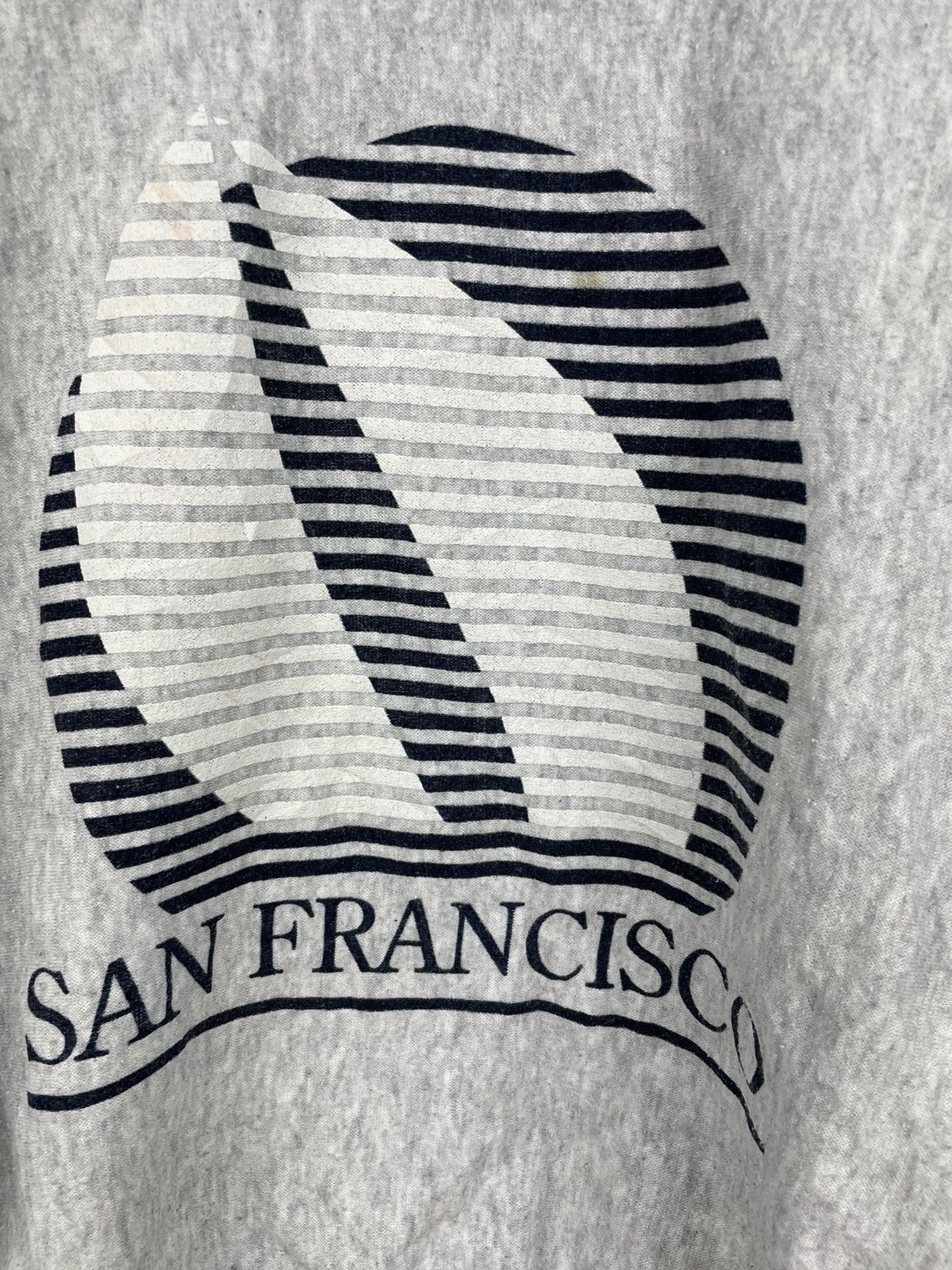 Vintage Vintage 80s San Francisco half zip sweatshirt Size US M / EU 48-50 / 2 - 4 Thumbnail