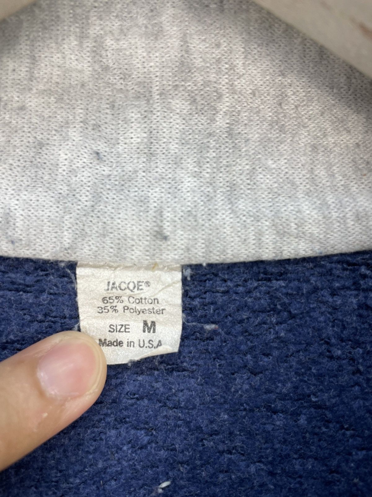 Vintage Vintage 80s San Francisco half zip sweatshirt Size US M / EU 48-50 / 2 - 5 Thumbnail