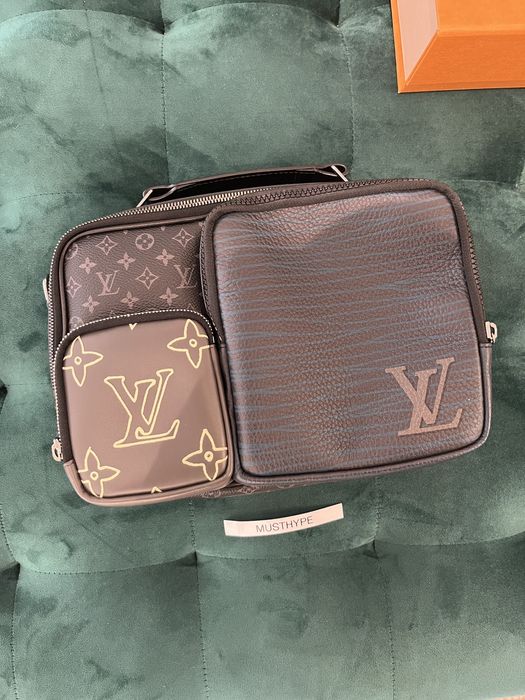 Louis Vuitton Backpack Multipocket Monogram Eclipse Patchwork