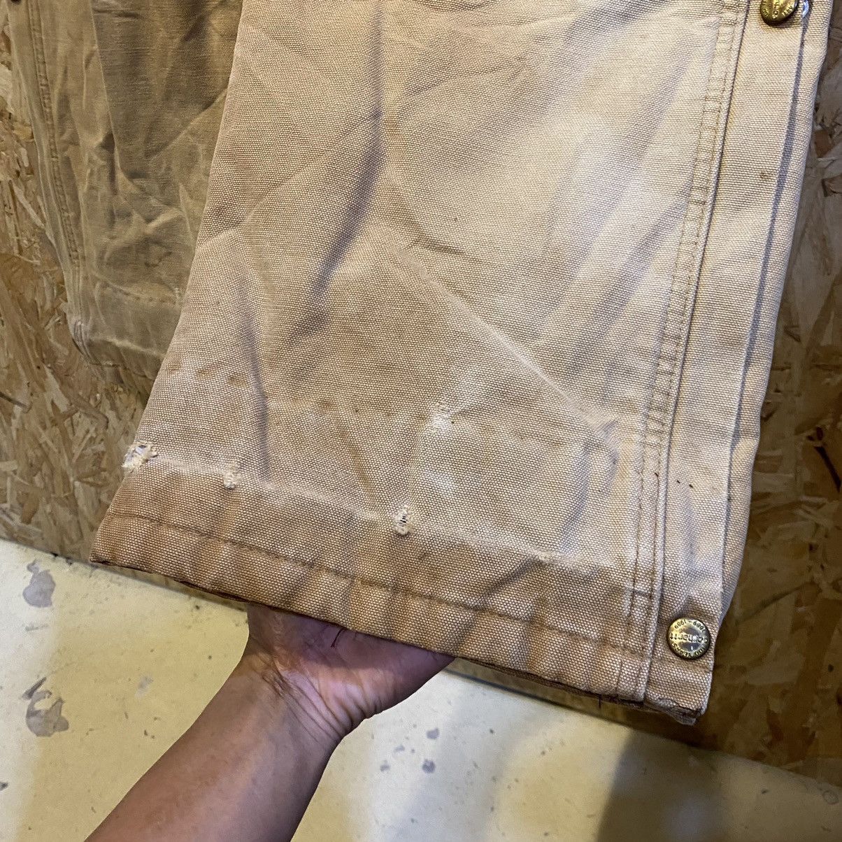 Carhartt × Carhartt Wip × Vintage VINTAGE RARE 100 YEARS‼️Carhartt Made In USA Coveralls Size US 35 - 11 Thumbnail
