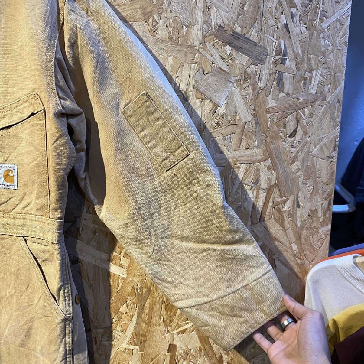 Carhartt × Carhartt Wip × Vintage VINTAGE RARE 100 YEARS‼️Carhartt Made In USA Coveralls Size US 35 - 7 Thumbnail
