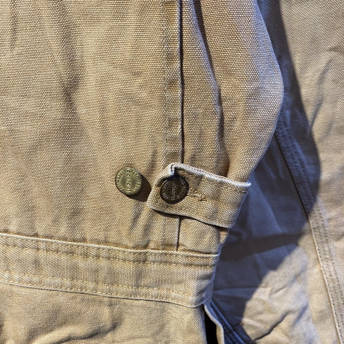 Carhartt × Carhartt Wip × Vintage VINTAGE RARE 100 YEARS‼️Carhartt Made In USA Coveralls Size US 35 - 17 Thumbnail