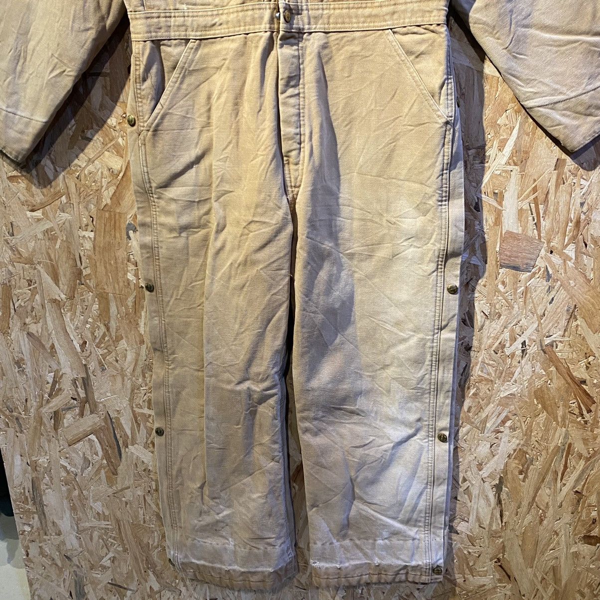 Carhartt × Carhartt Wip × Vintage VINTAGE RARE 100 YEARS‼️Carhartt Made In USA Coveralls Size US 35 - 10 Thumbnail