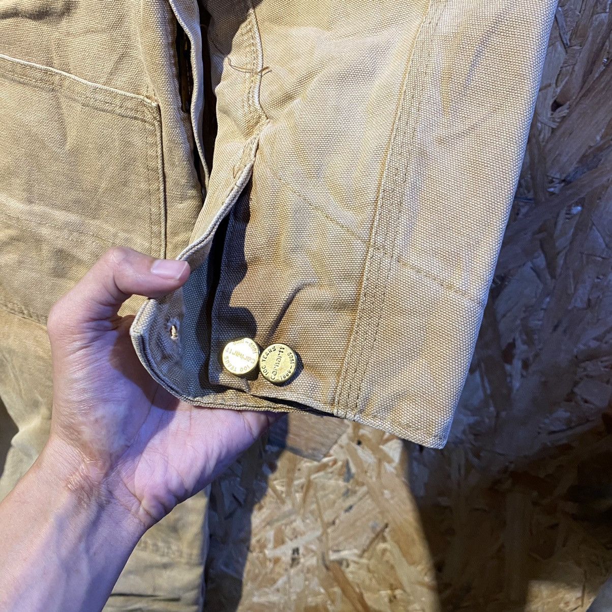 Carhartt × Carhartt Wip × Vintage VINTAGE RARE 100 YEARS‼️Carhartt Made In USA Coveralls Size US 35 - 18 Thumbnail