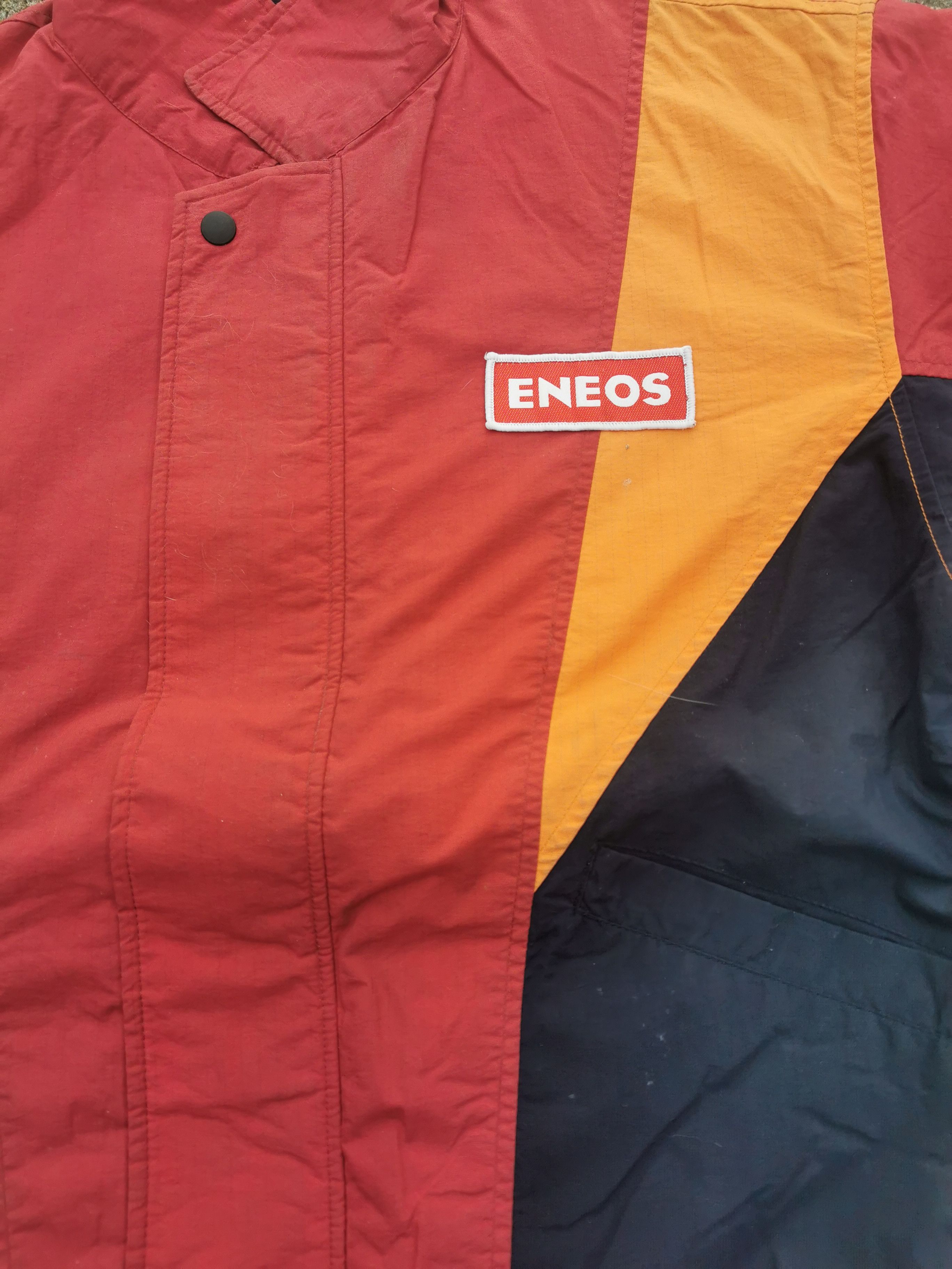 Japanese Brand VINTAGE ENEOS JACKET RACING INITIAL D MOVIE Size US L / EU 52-54 / 3 - 4 Thumbnail