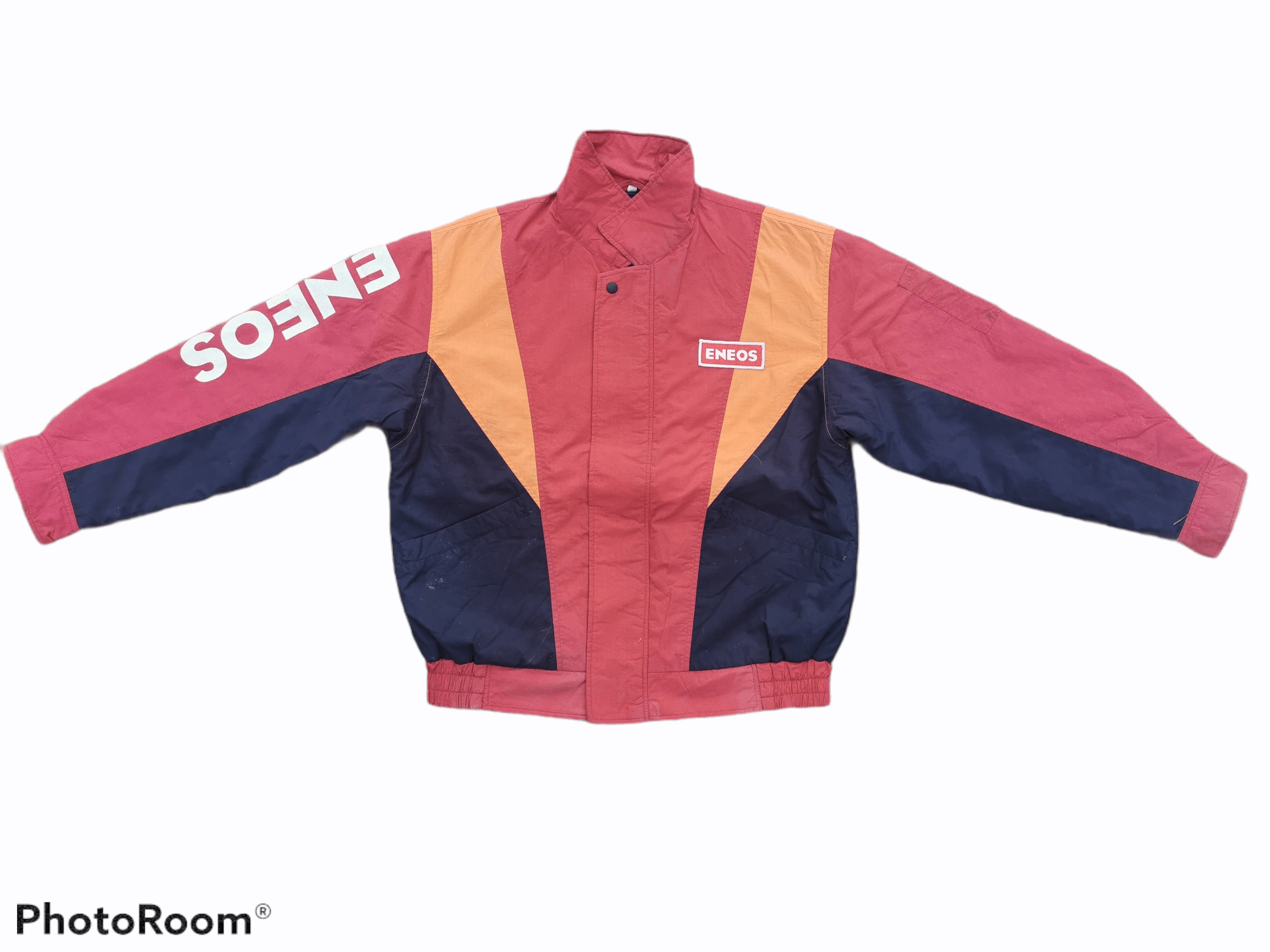 Japanese Brand VINTAGE ENEOS JACKET RACING INITIAL D MOVIE Size US L / EU 52-54 / 3 - 2 Thumbnail