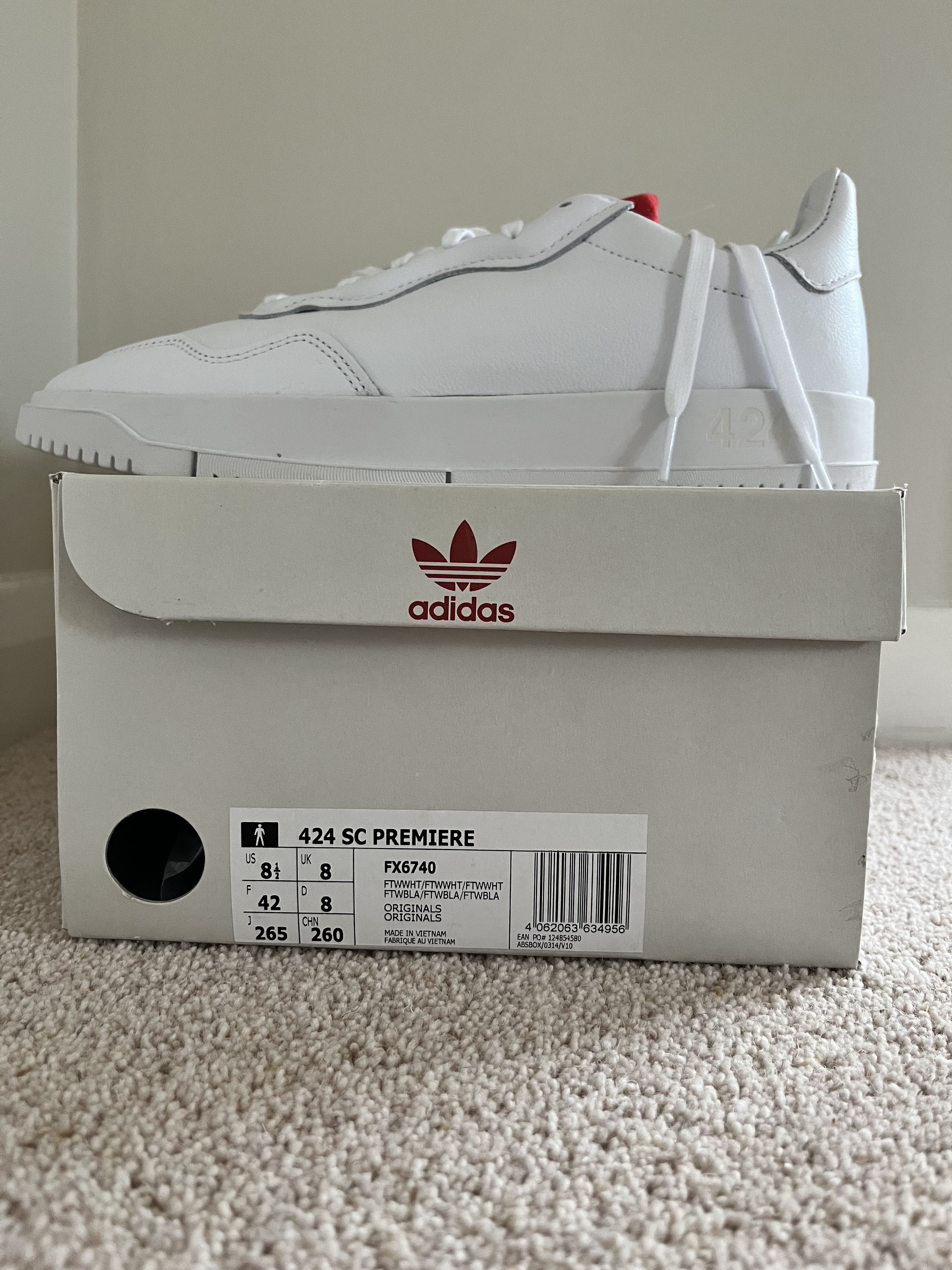 424 × Adidas Adidas x 424 SC Premier Size US 8.5 / EU 41-42 - 5 Thumbnail
