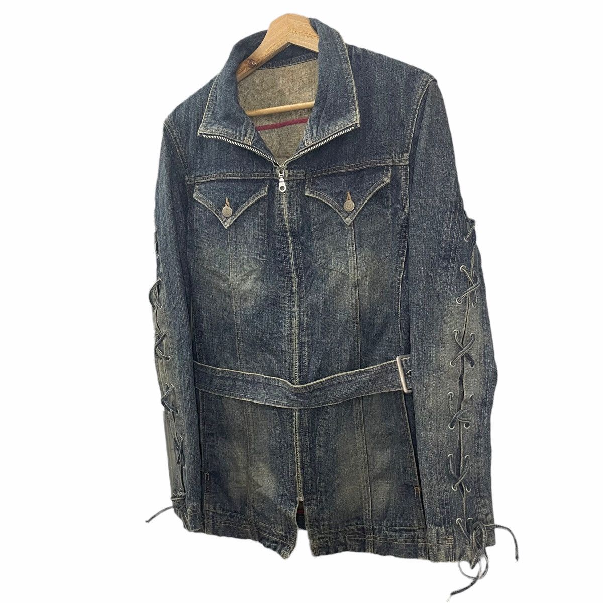 Japanese Brand × Tornado Mart 💥 BONDAGE JEAN JACKET TORNADO MART JAPAN Size US M / EU 48-50 / 2 - 3 Thumbnail