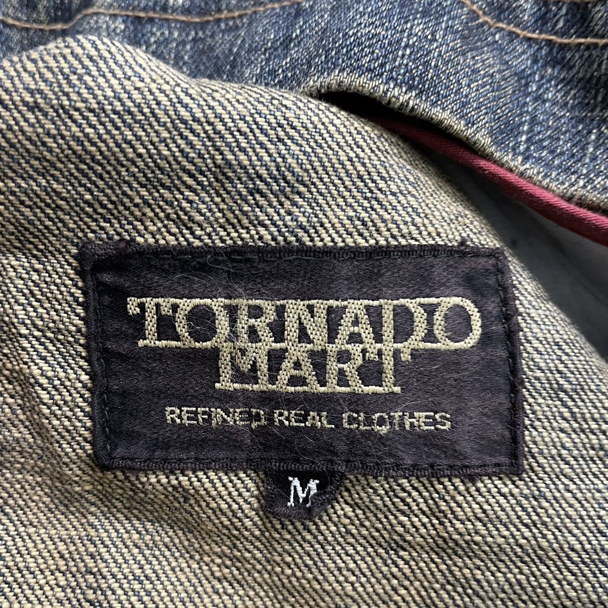 Japanese Brand × Tornado Mart 💥 BONDAGE JEAN JACKET TORNADO MART JAPAN Size US M / EU 48-50 / 2 - 11 Thumbnail