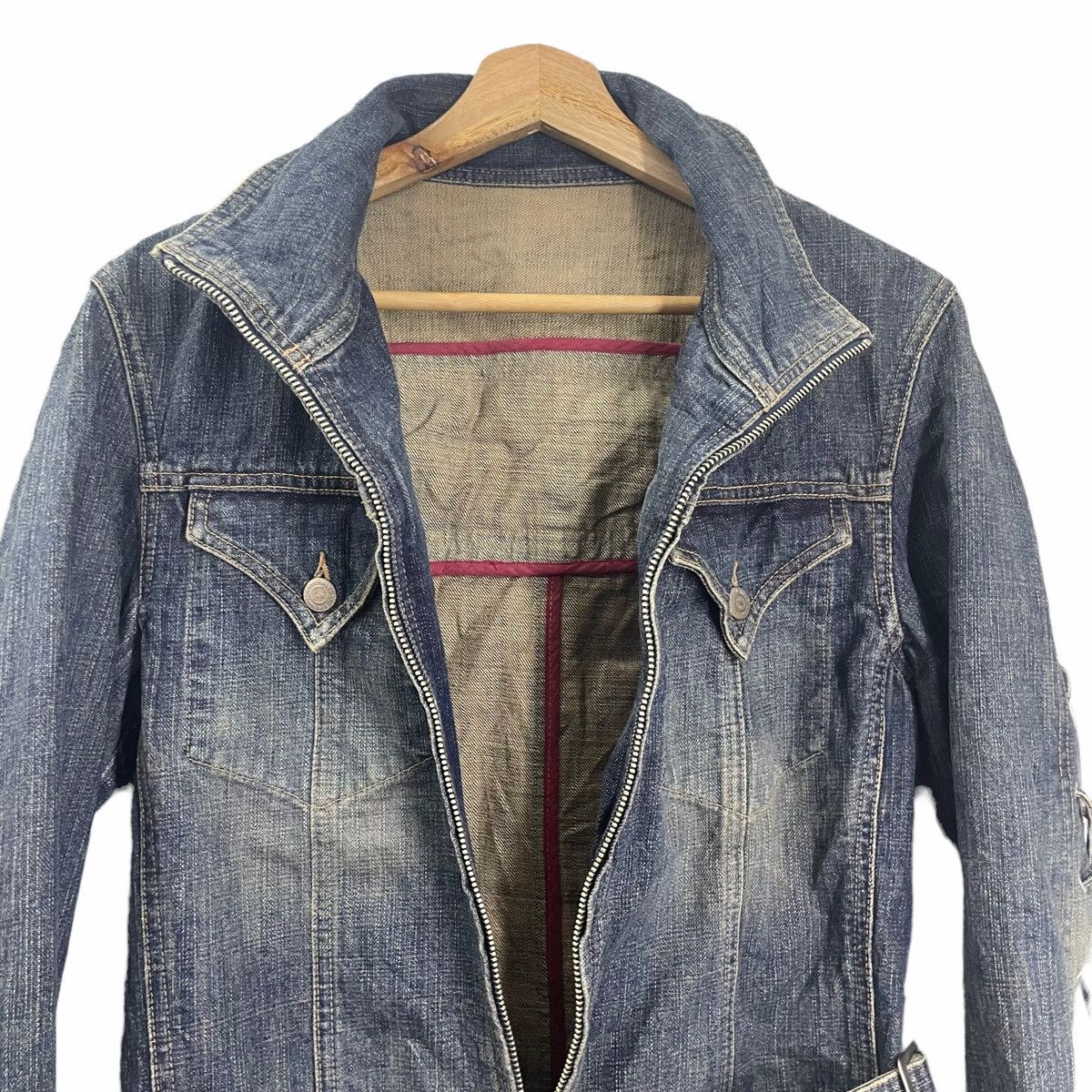 Japanese Brand × Tornado Mart 💥 BONDAGE JEAN JACKET TORNADO MART JAPAN Size US M / EU 48-50 / 2 - 7 Thumbnail