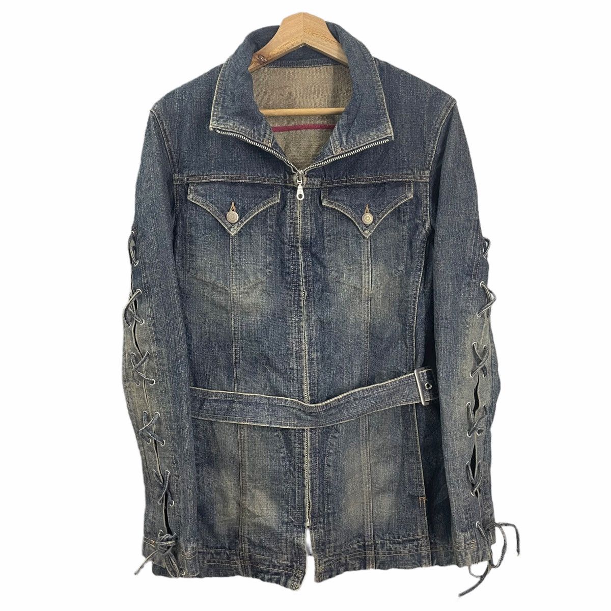 Japanese Brand × Tornado Mart 💥 BONDAGE JEAN JACKET TORNADO MART JAPAN Size US M / EU 48-50 / 2 - 1 Thumbnail