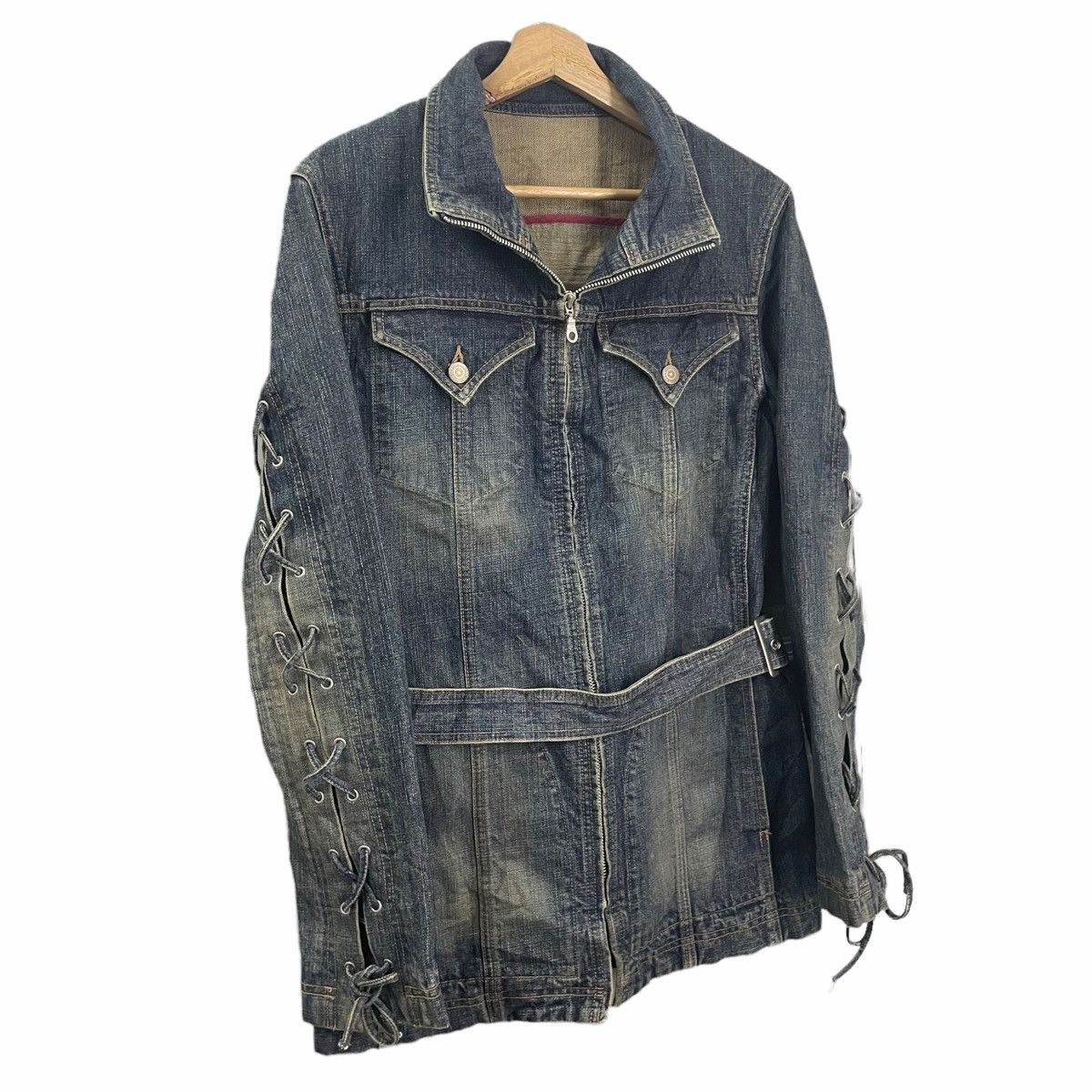 Japanese Brand × Tornado Mart 💥 BONDAGE JEAN JACKET TORNADO MART JAPAN Size US M / EU 48-50 / 2 - 2 Thumbnail