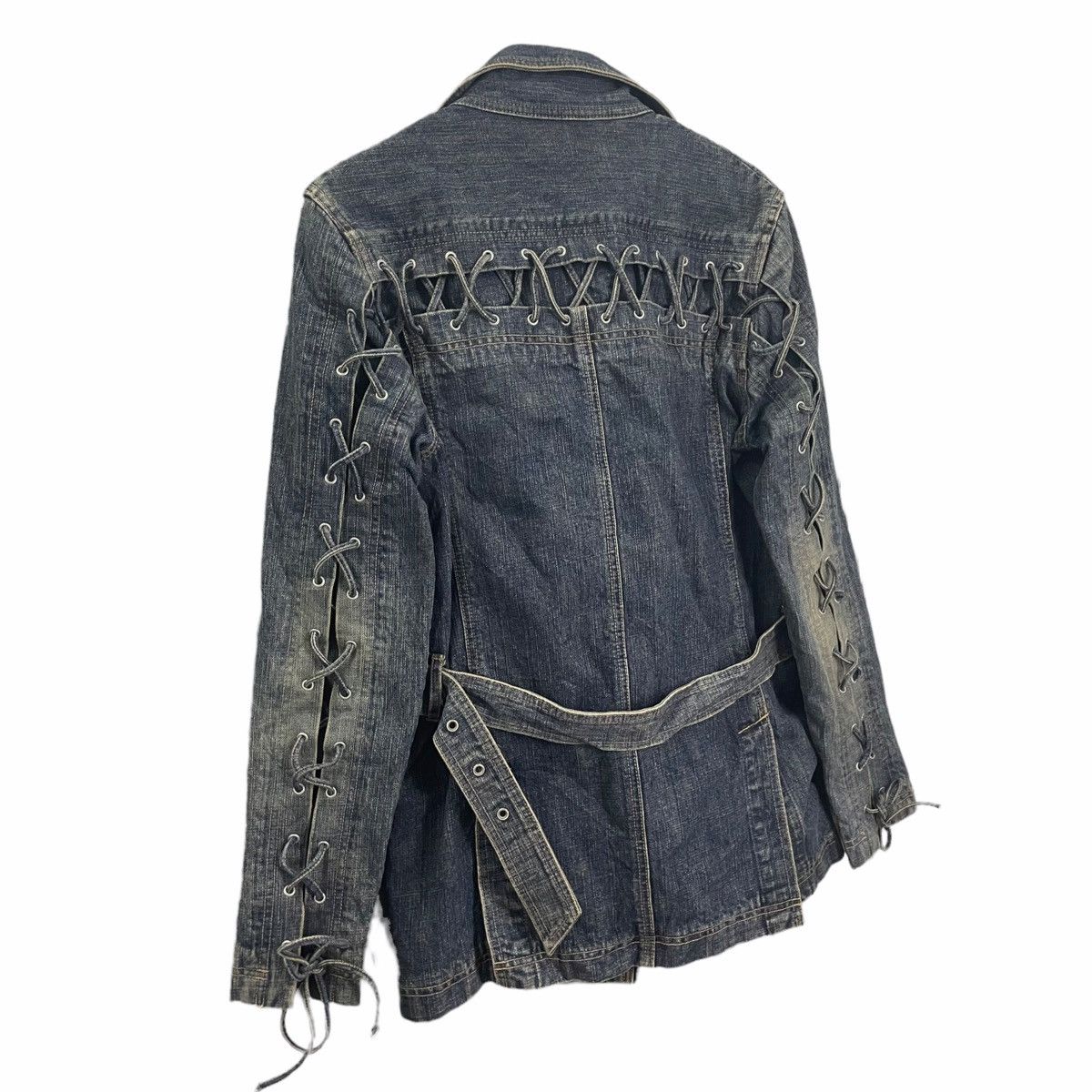 Japanese Brand × Tornado Mart 💥 BONDAGE JEAN JACKET TORNADO MART JAPAN Size US M / EU 48-50 / 2 - 9 Thumbnail